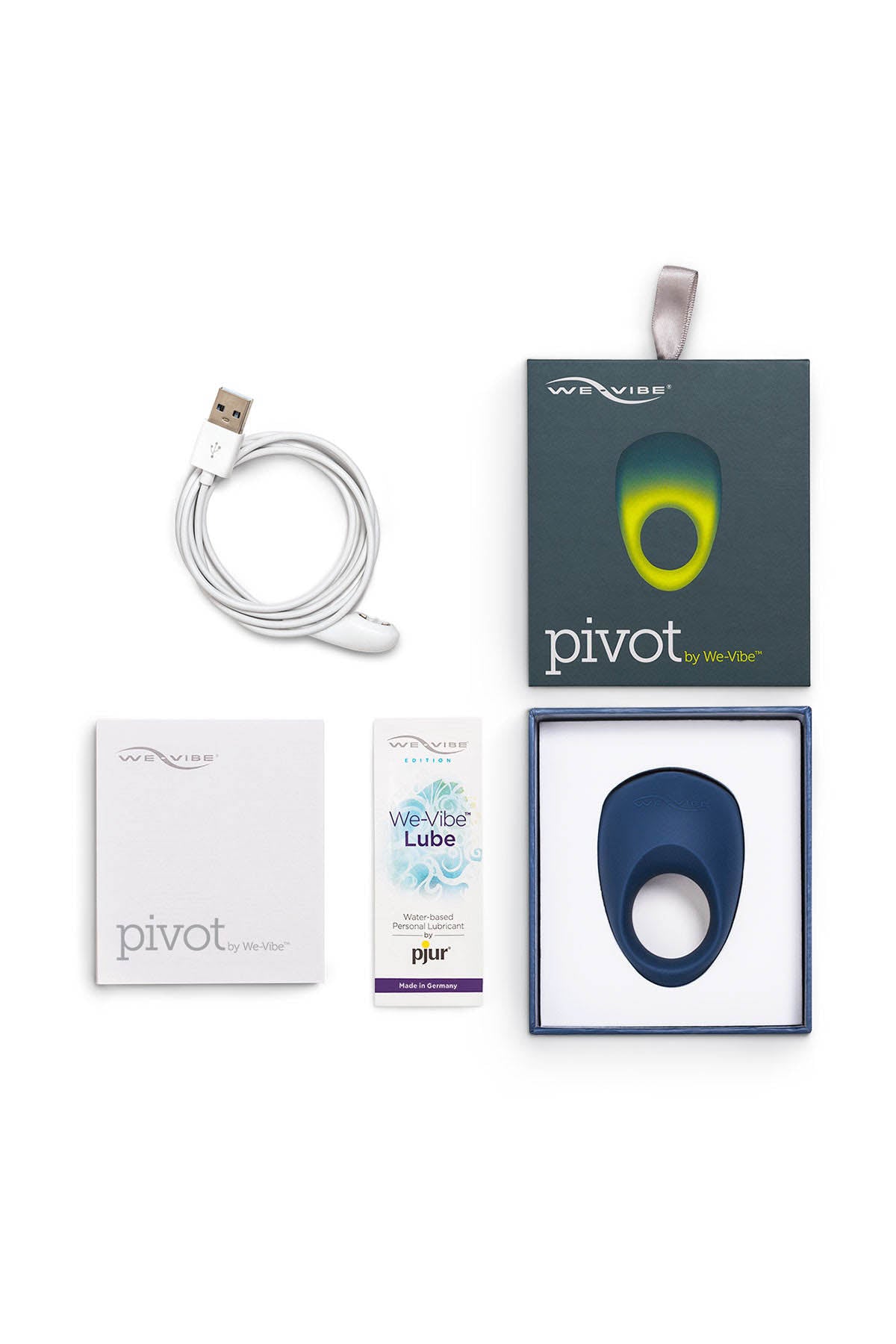 We Vibe Pivot vibrating love ring for firmer erections and clitoral stimulation