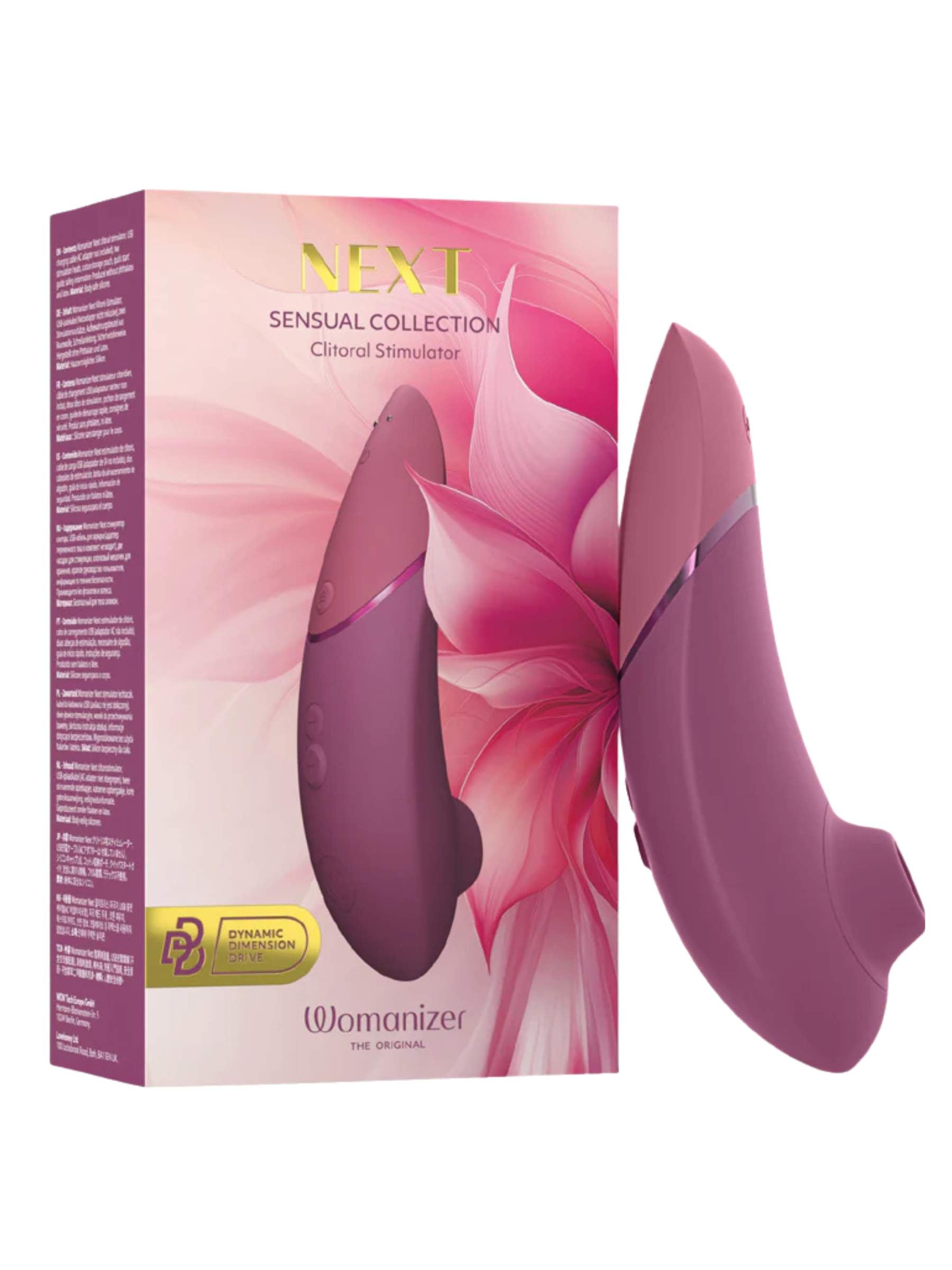 Womanizer Next - Clitoral Stimulator - Dusty Pink - 3D Pleasure Air Technology