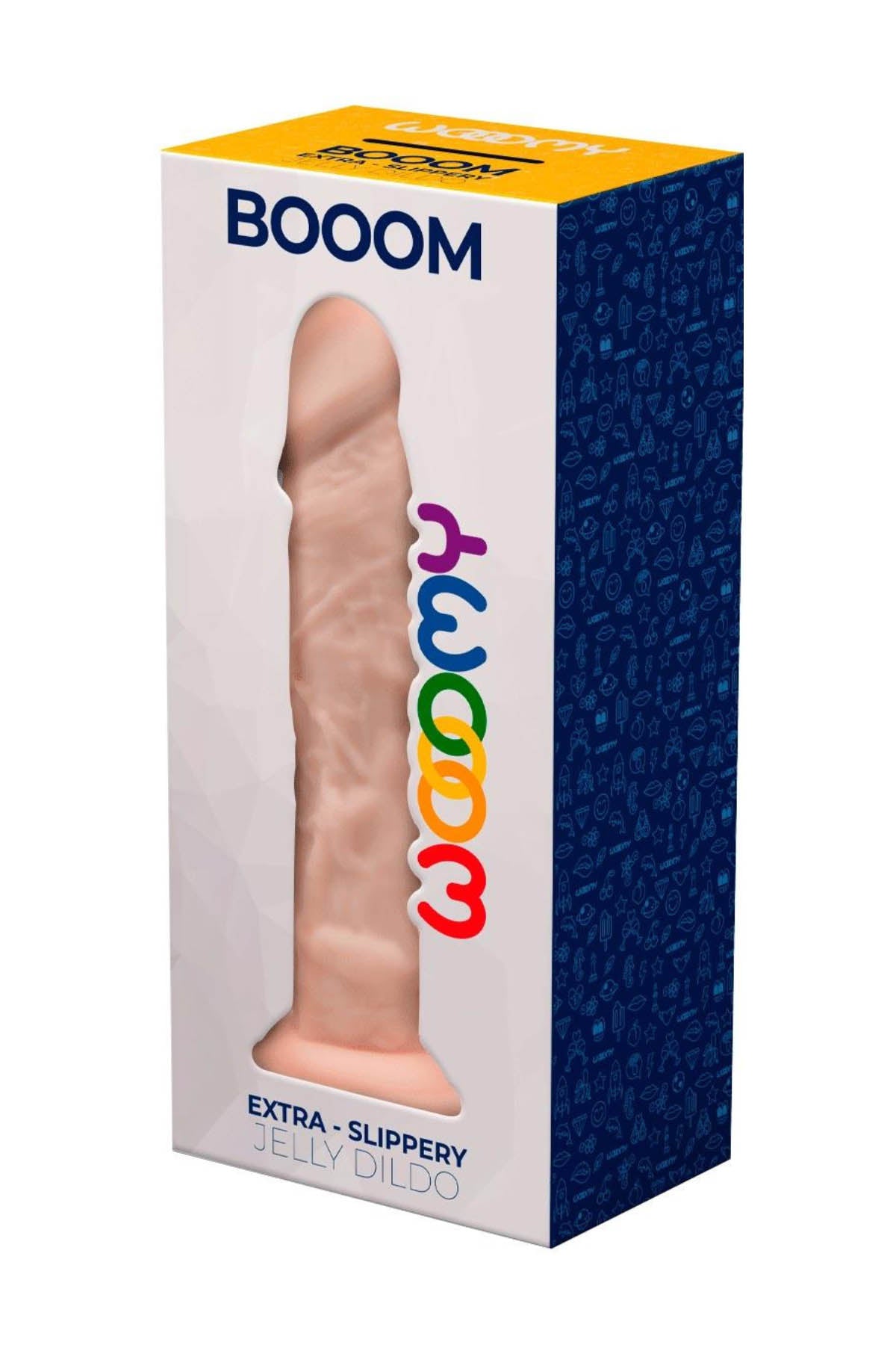 Wooomy Booom Dildo - Flesh