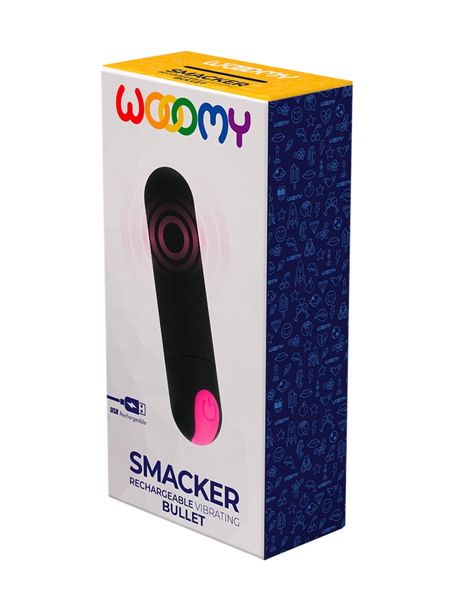 Wooomy Smacke Rechargeable Vibrating Bullet