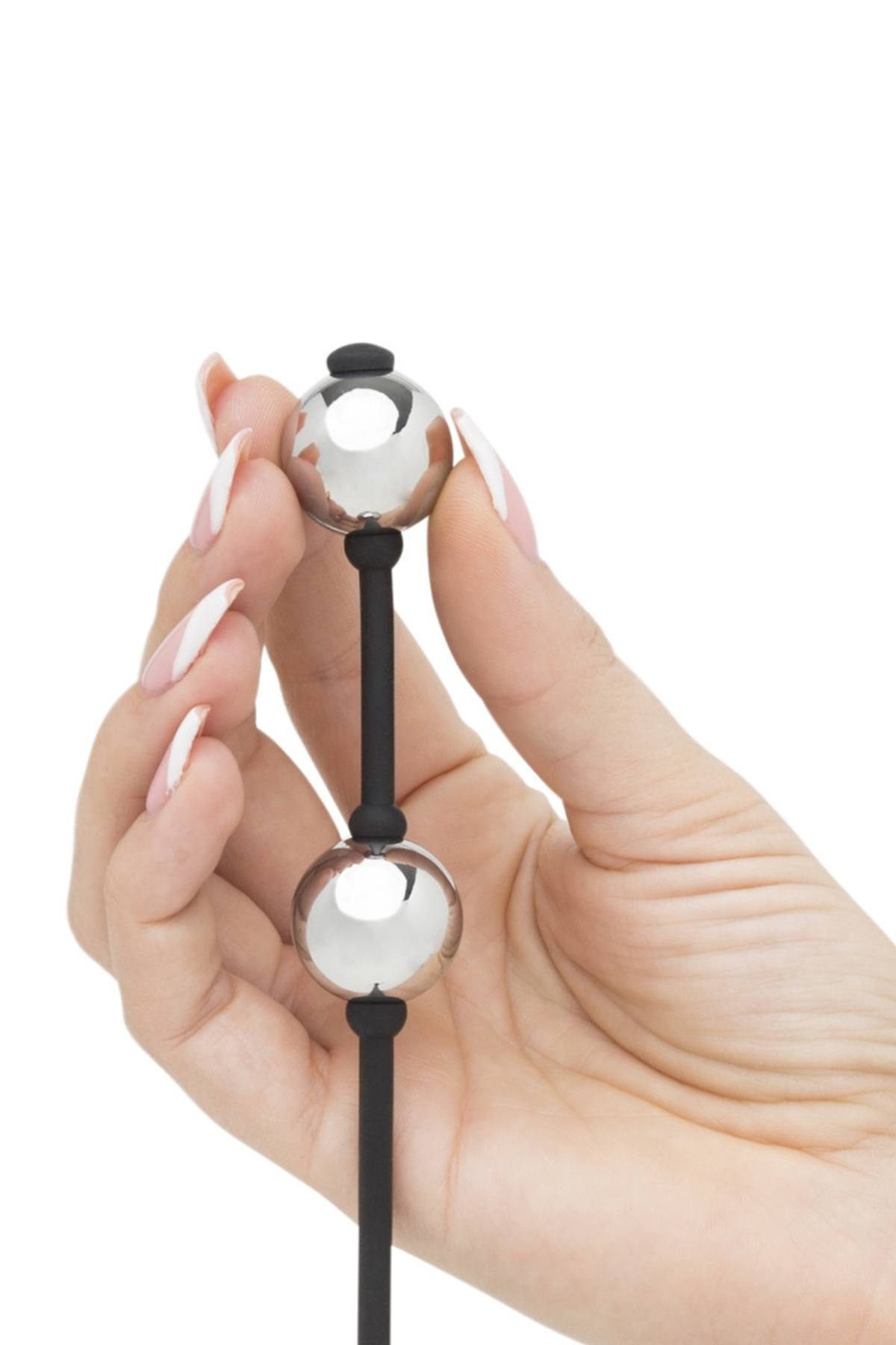 Inner Goddess Silver Pleasure Balls Size | Matilda's