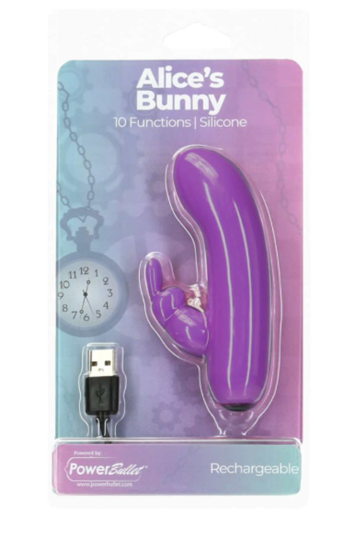 Swan Alice's Bunny Vibrator Packaging