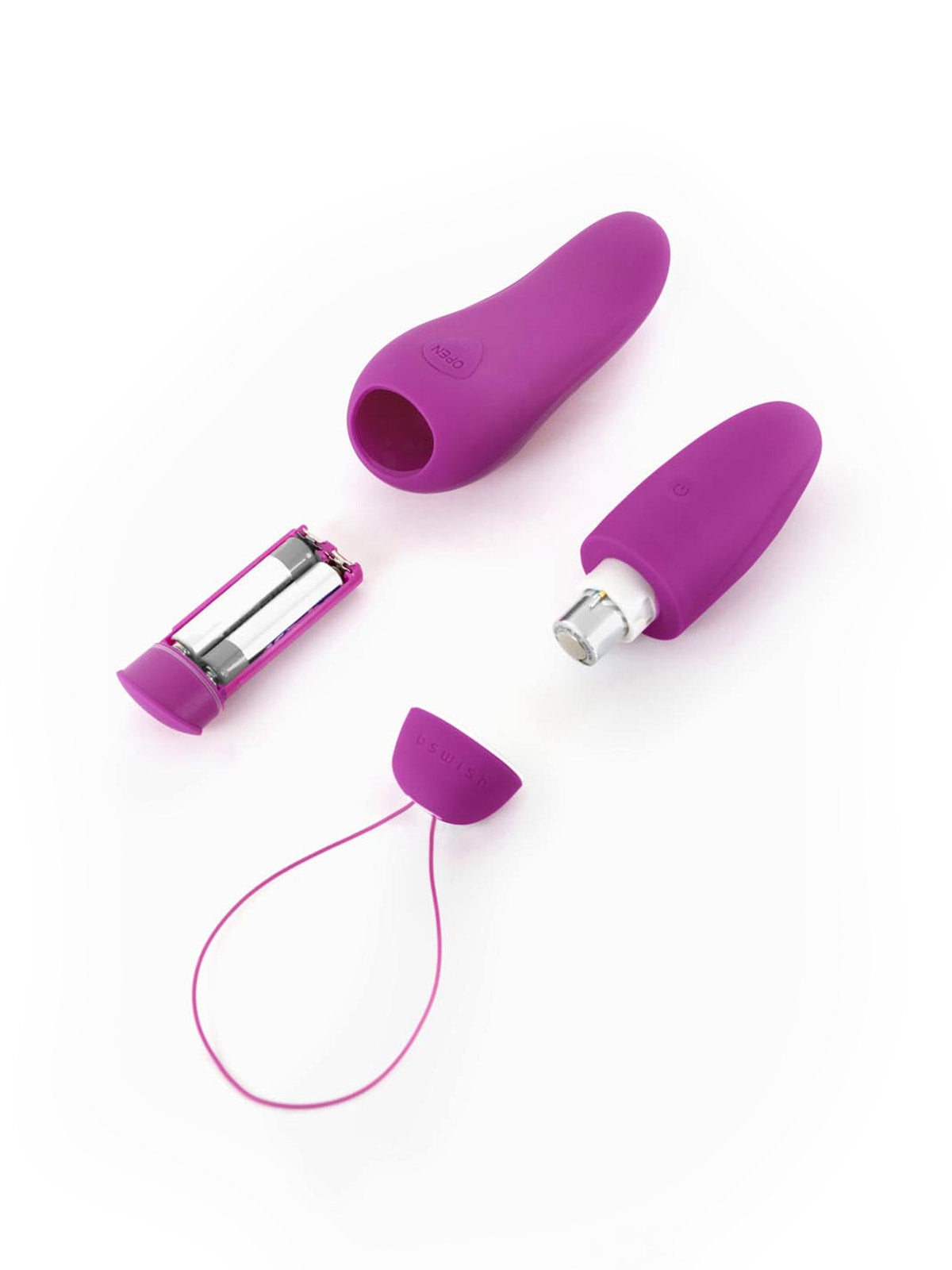Bnaughty Deluxe Unleashed Egg Vibrator batteries 