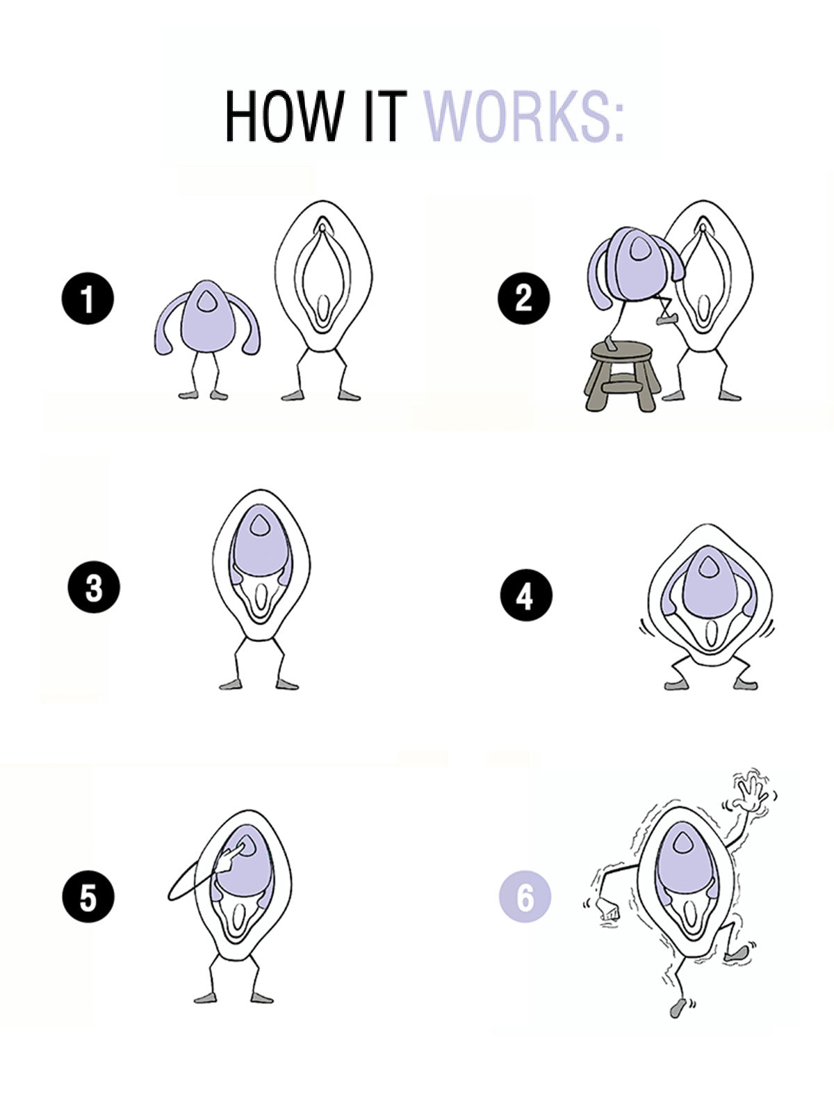 Hands-Free Clitoral Vibrator how to Eva II by Dame