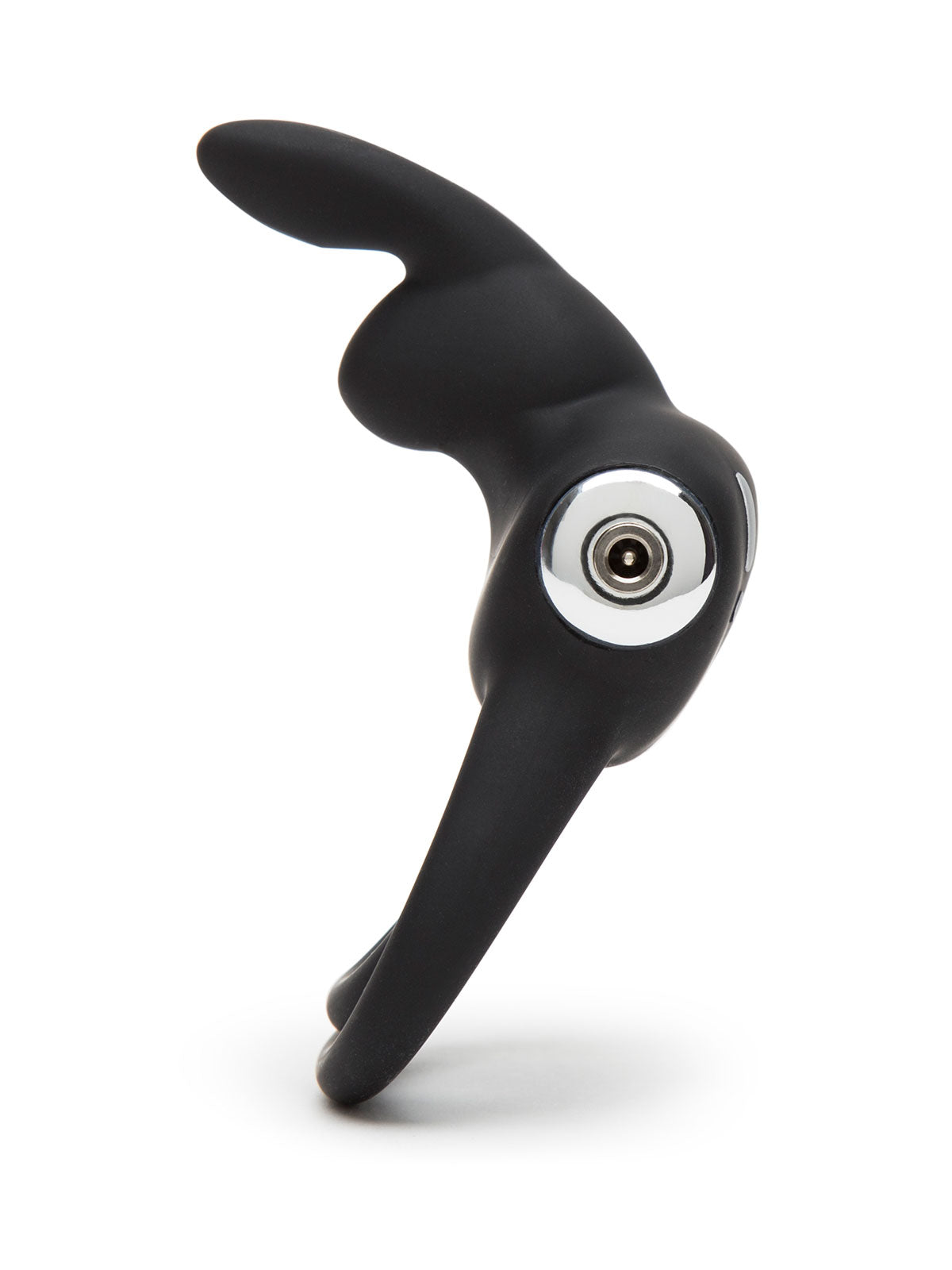 Black Mini Love Cock Ring by Happy Rabbit