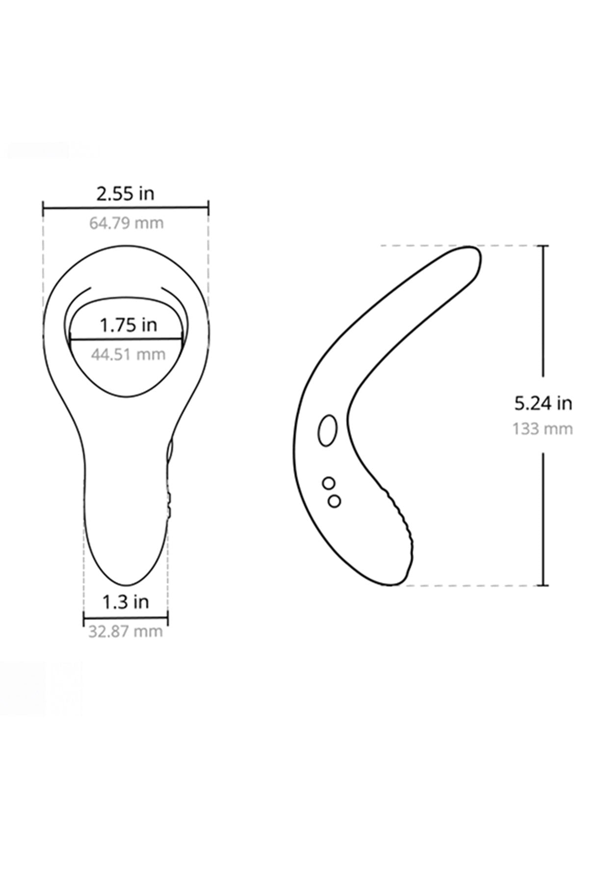 Info Diamo Vibrating Cock Ring by Lovense