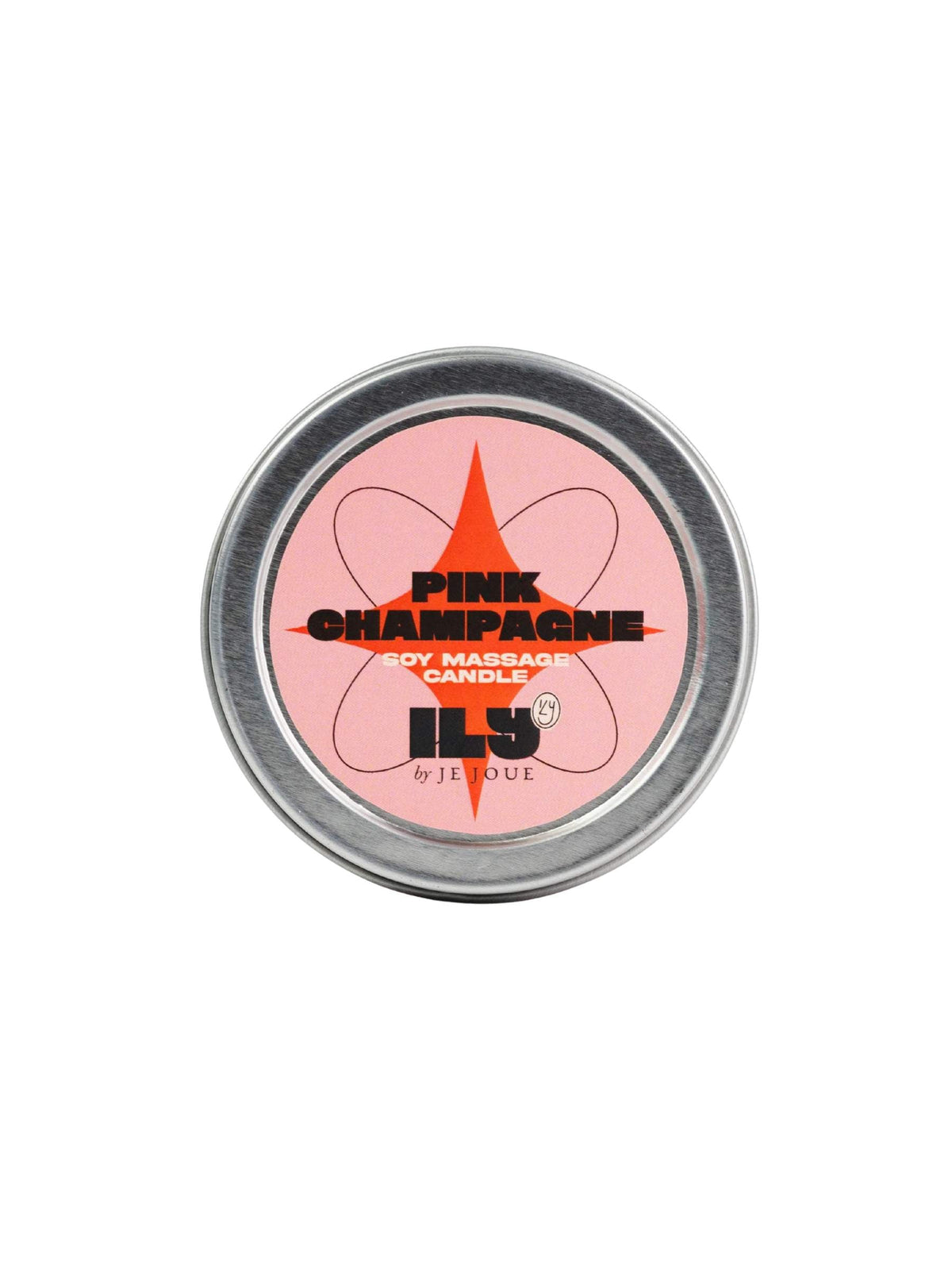 Je Joue ILY Pink Champagne Massage Candle - 80 g