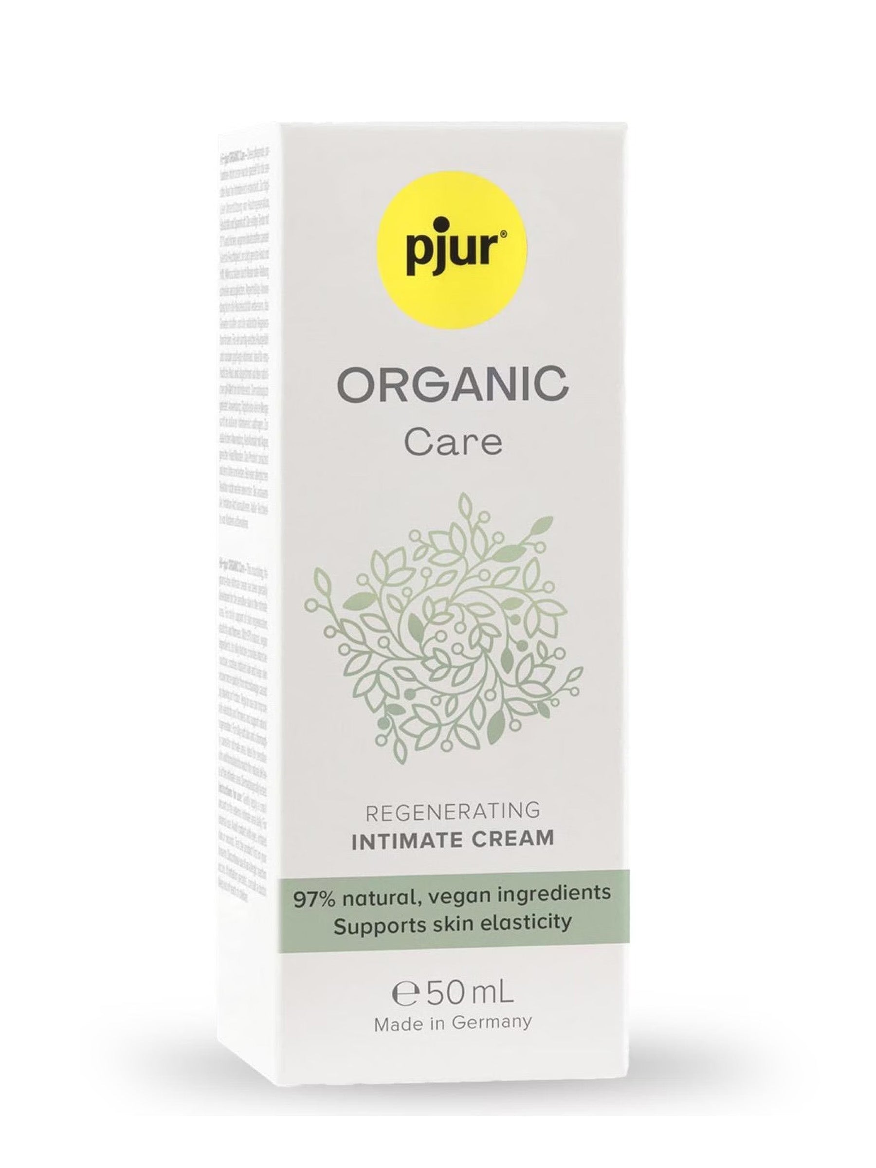 Pjur Organic Care Regenerating Intimate Cream - 50ml