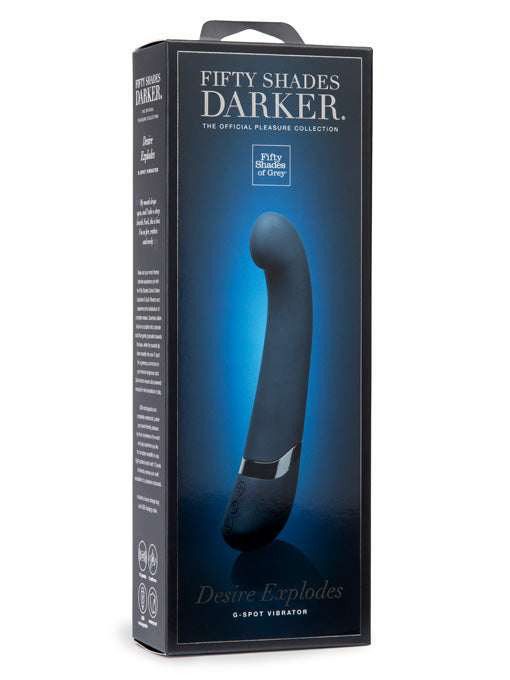 Desire Explodes vibrator by Fifty Shades of Grey Box