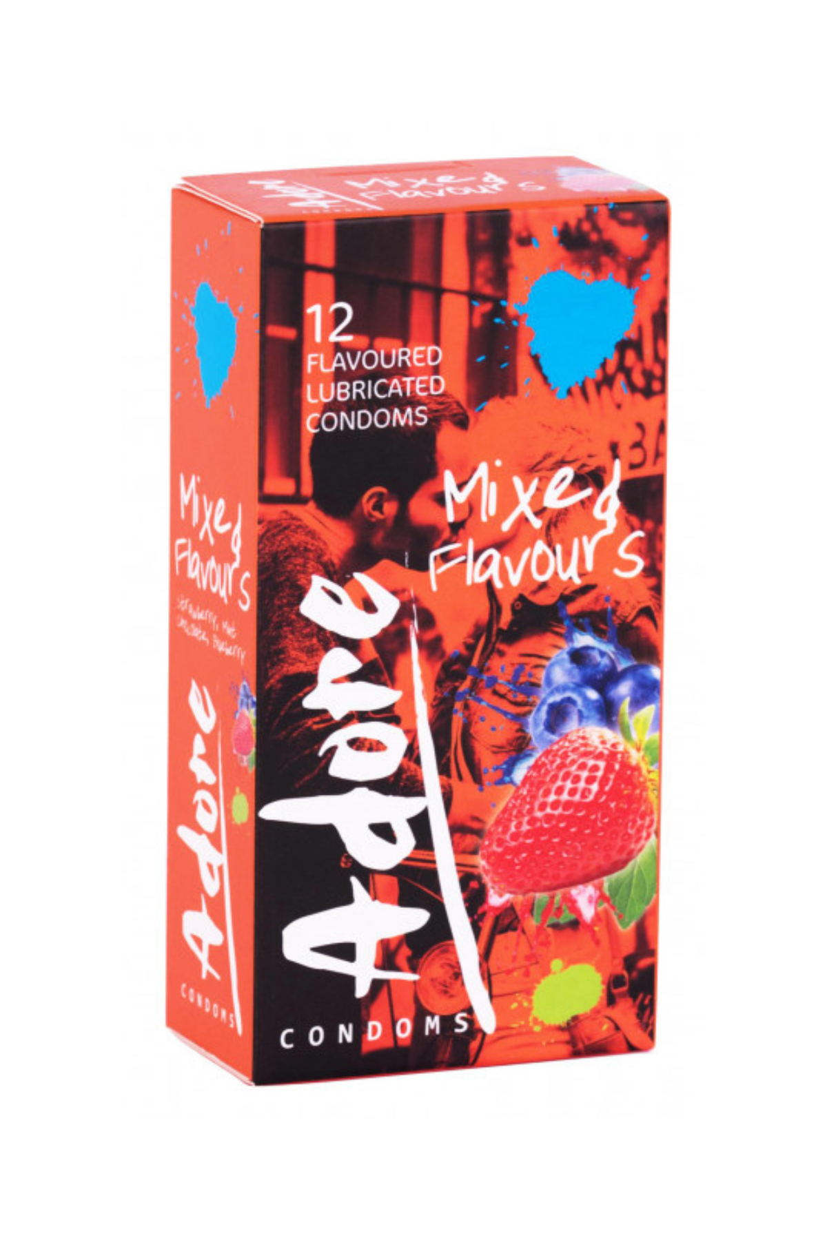 Adore Flavours Condoms 12 Pack