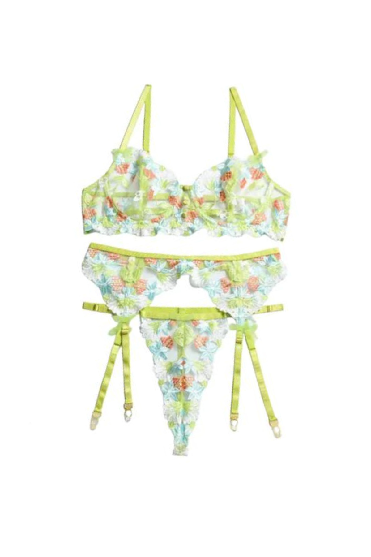 Enchanted Forest 3PC | Lingerie Set