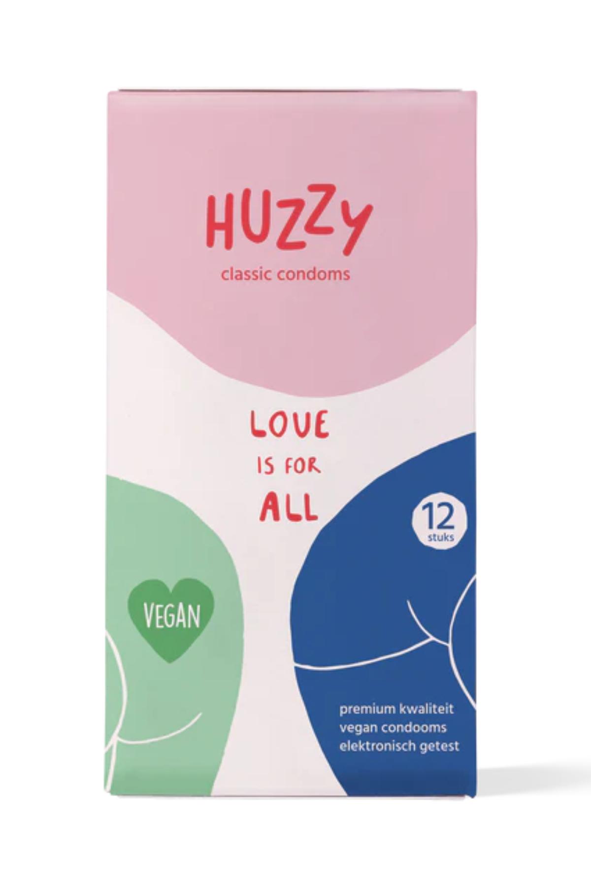Huzzy Vegan Condoms | 12 Pack