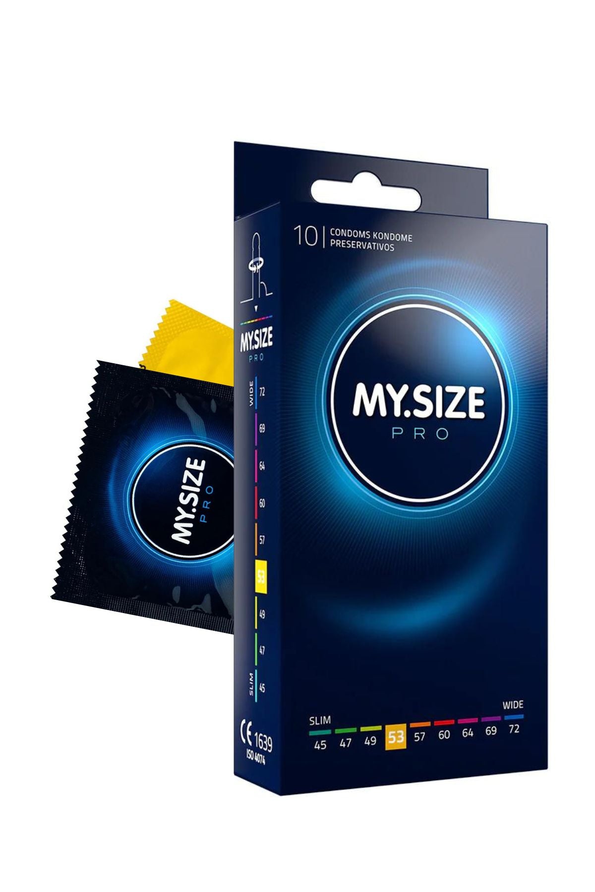 MY.SIZE Pro 53mm Condoms | 10 Pack