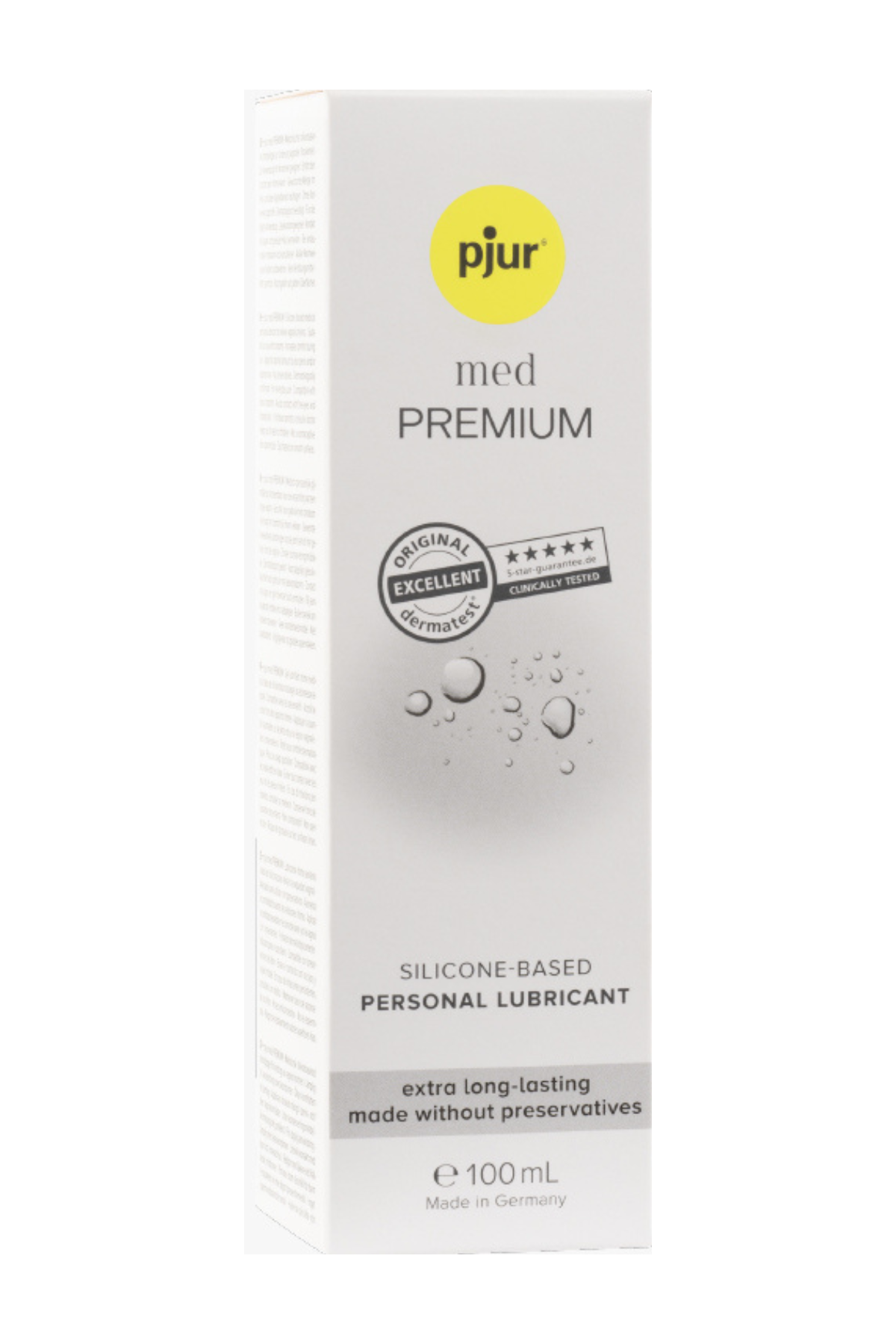 Pjur Med Premium Silicone-based Personal Lubricant Box