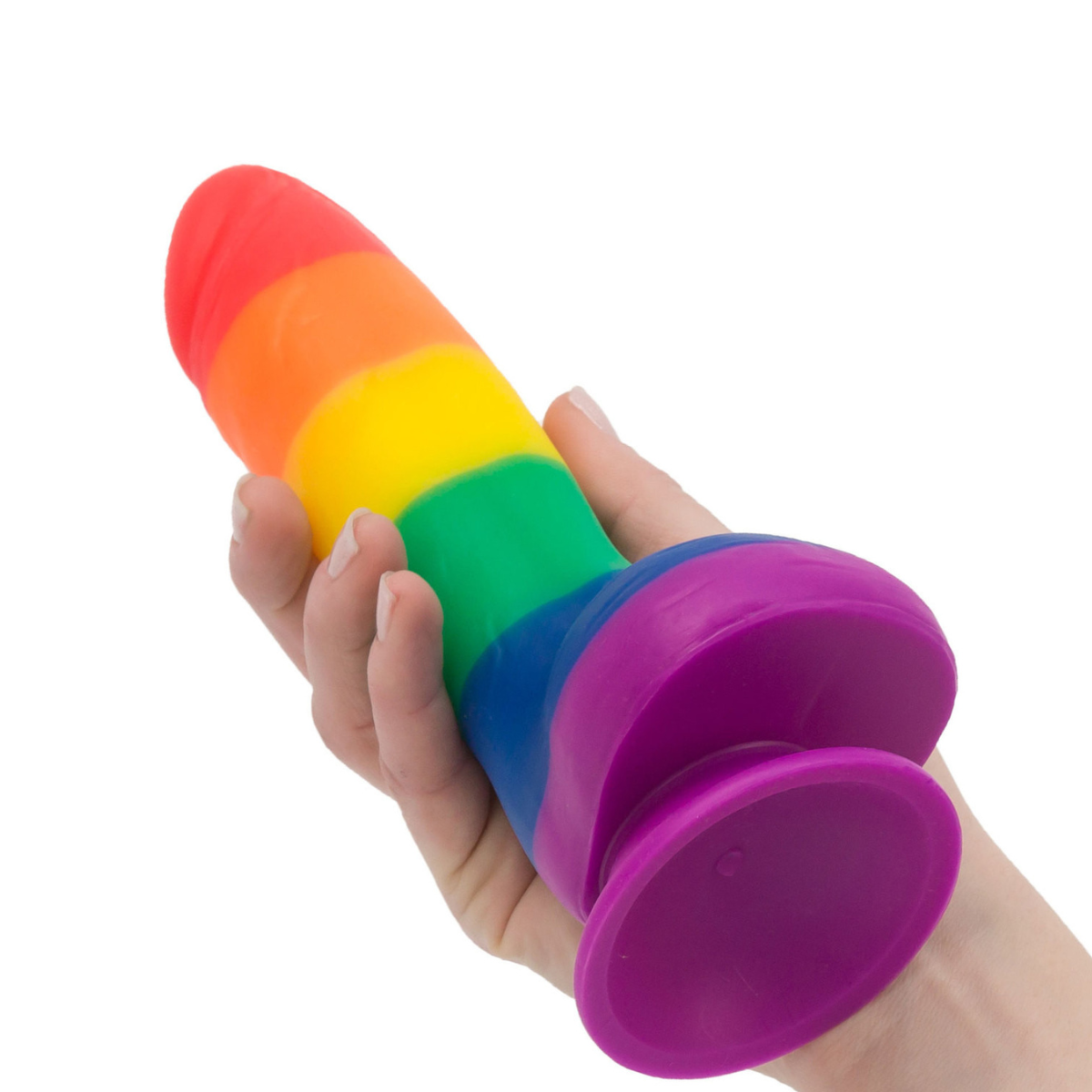 Shop Swan Addiction Justin Rainbow Dildo Online | Matilda's