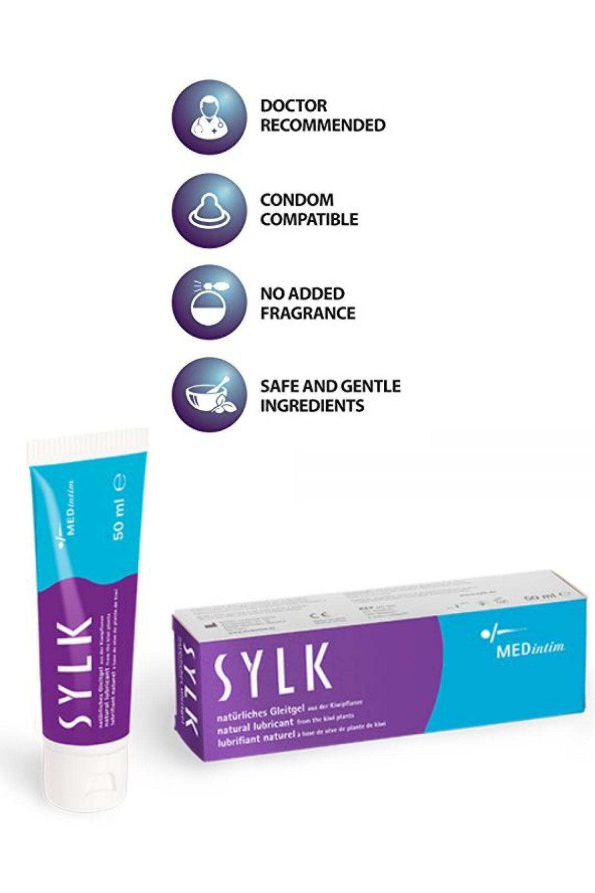Sylk Natural 50ml | Personal Lubricant