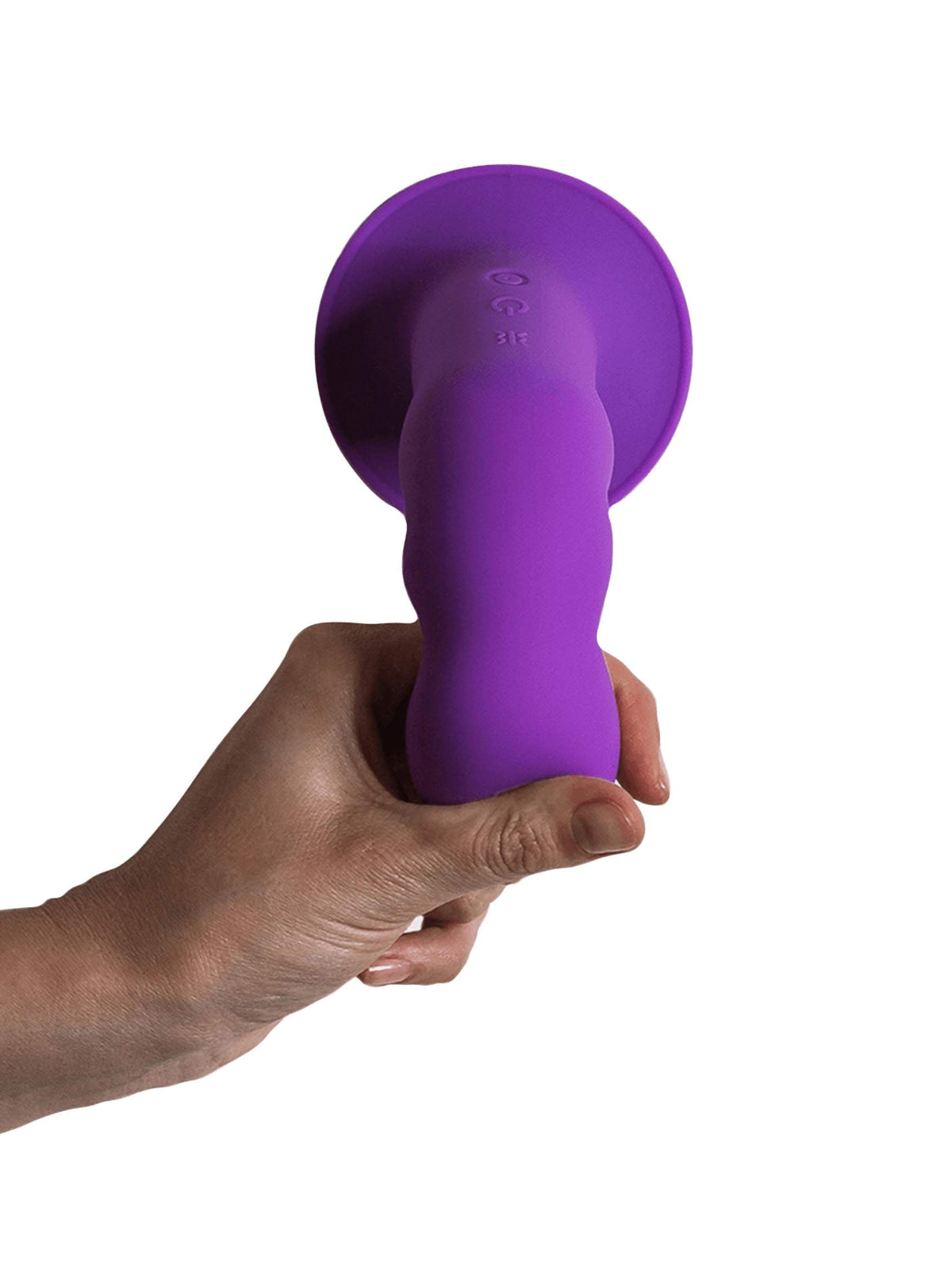 Adrien Lastic Hitsens 3 Vibe Dual-Density Rechargeable Dildo - 7 Inch - Purple