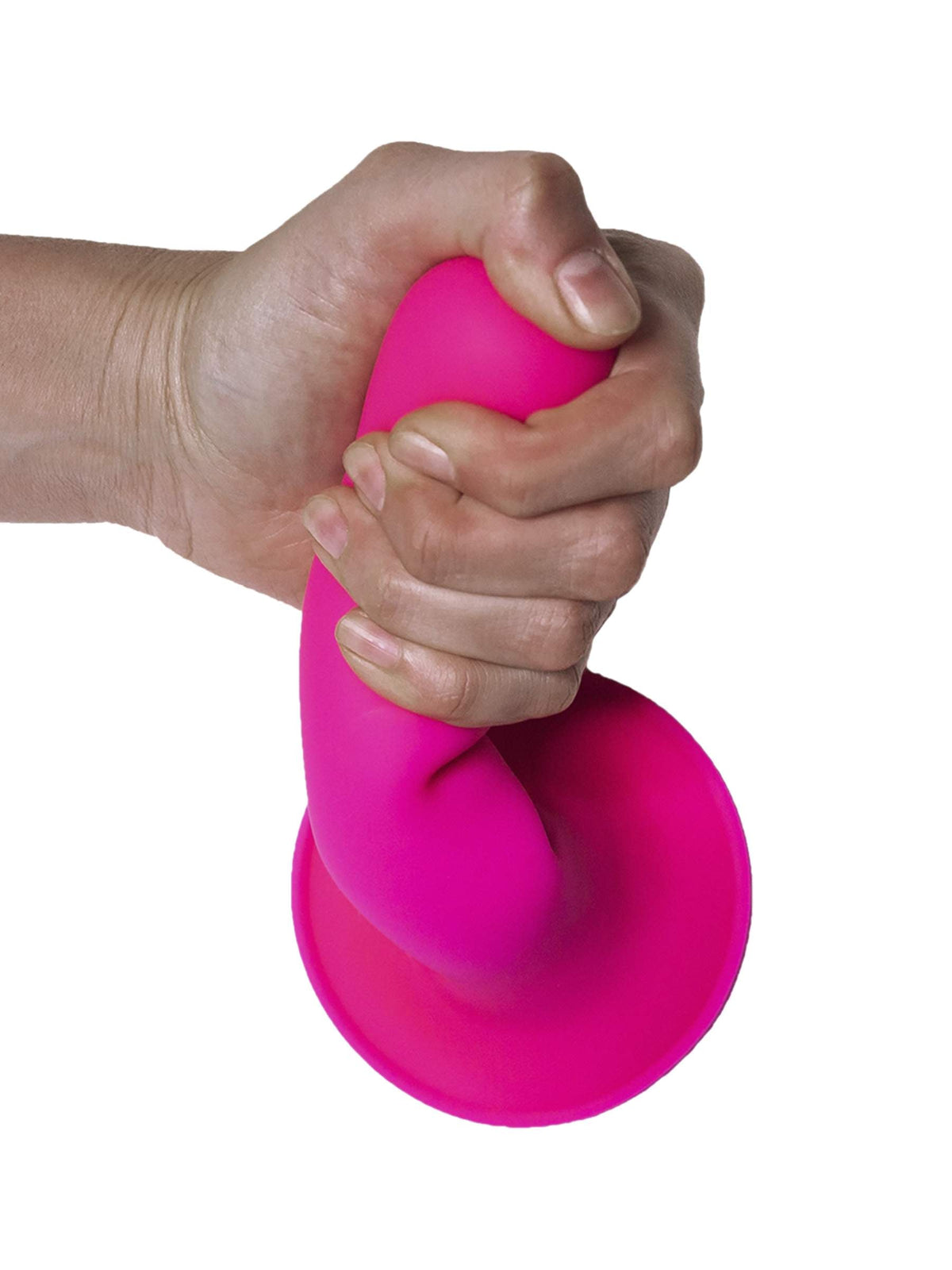 Adrien Lastic Hitsens 4 Dual Density Silicone Dildo - 7 Inch - Pink
