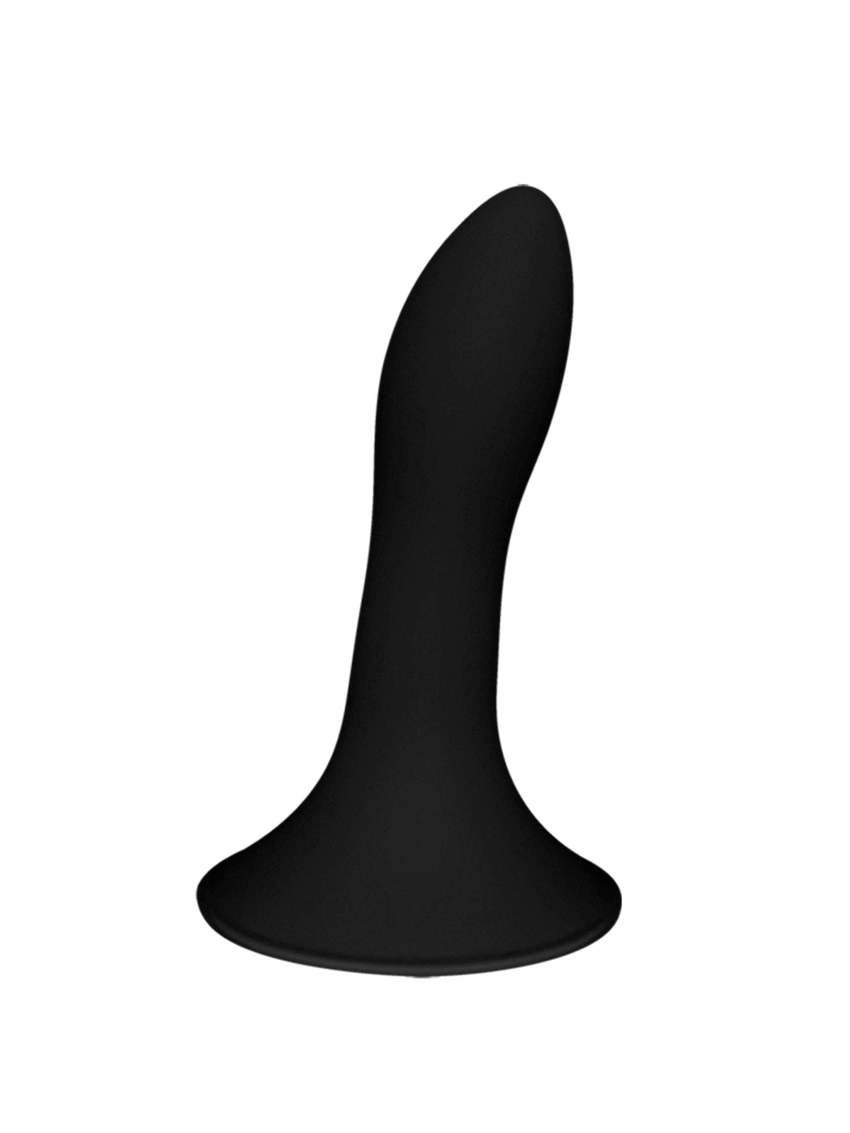 Adrien Lastic Hitsens 5 Dual Density Silicone Dildo - 5 Inch - Black