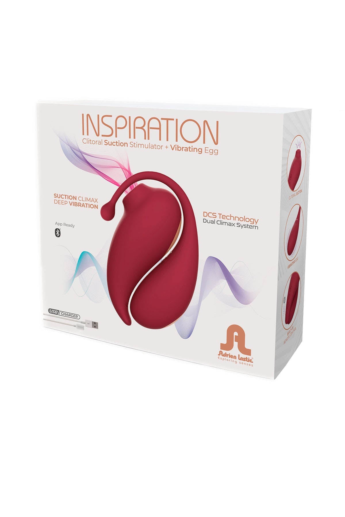 Adrien Lastic Inspiration Vibrating Egg & Clitoral Stimulator