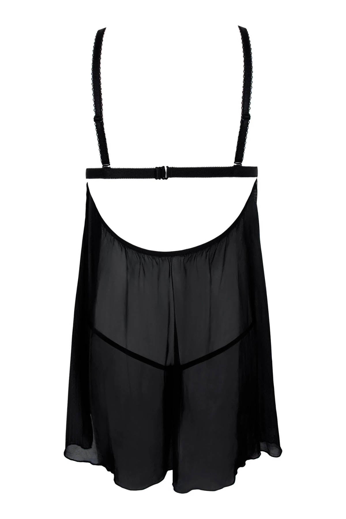 Anais Maya Black Chemise