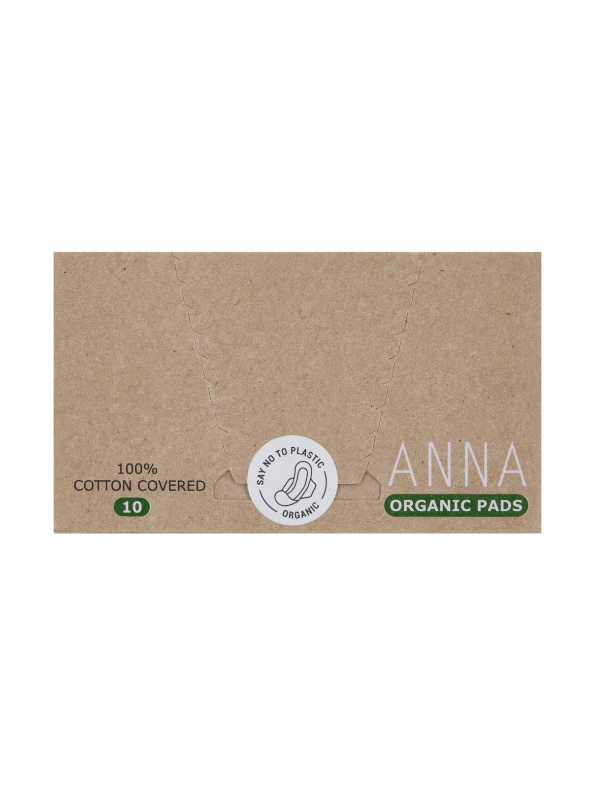 Anna Pure Organic Sanitary Pads - 10 Pack