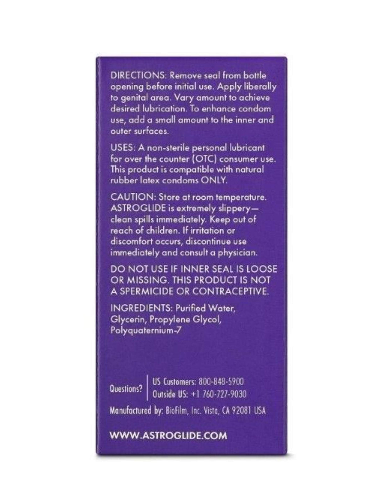 AstroGlide Water-based Personal Lubricant