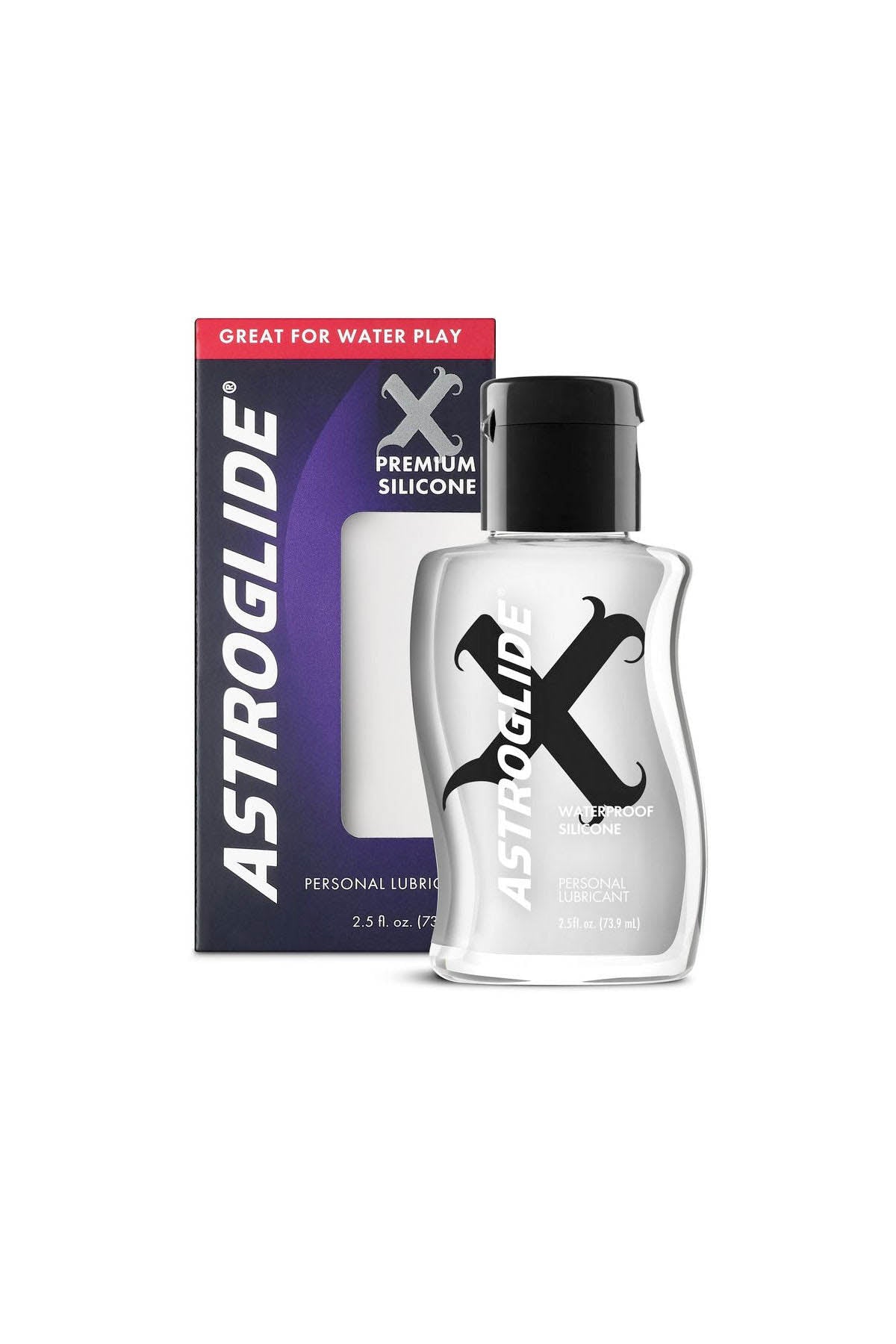 AstroGlide X 74 ml silicone lubricant for long lasting glide