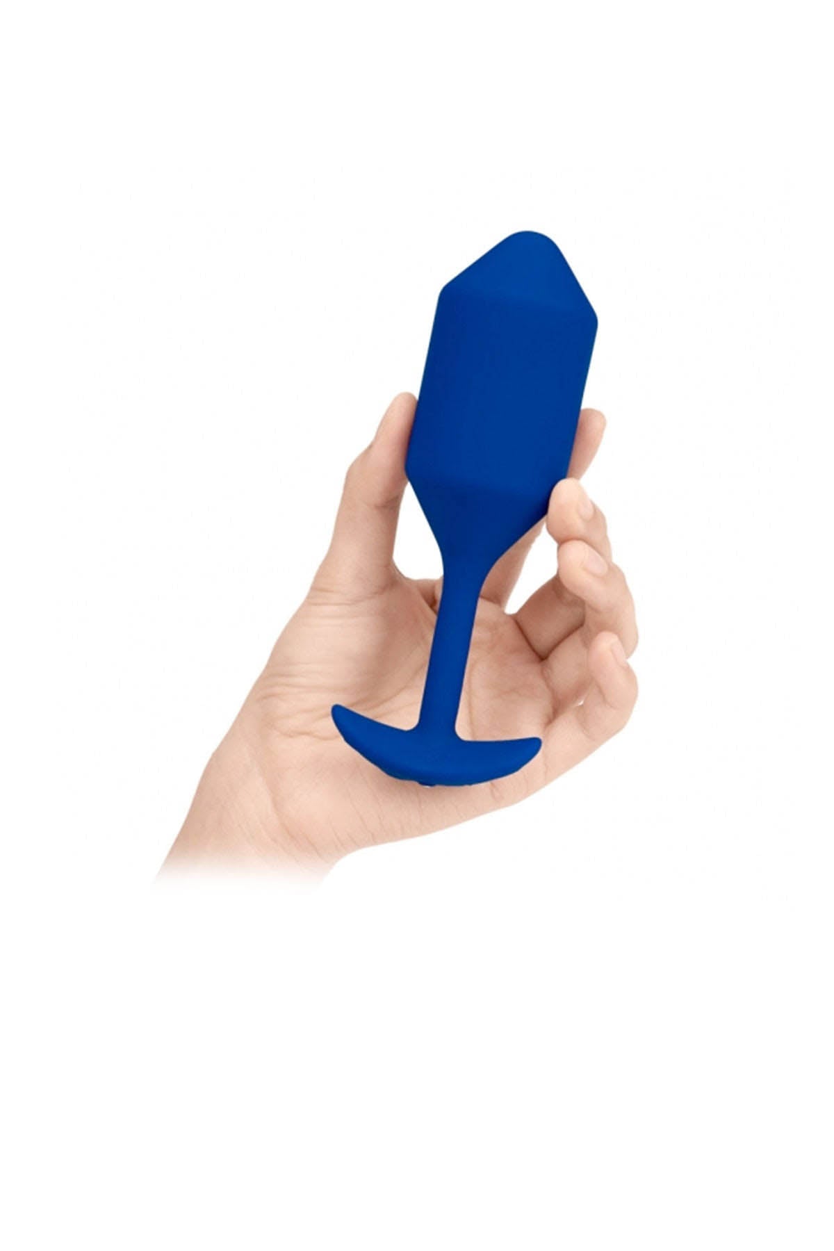 B-Vibe Vibrating Snug Plug Xl - Navy