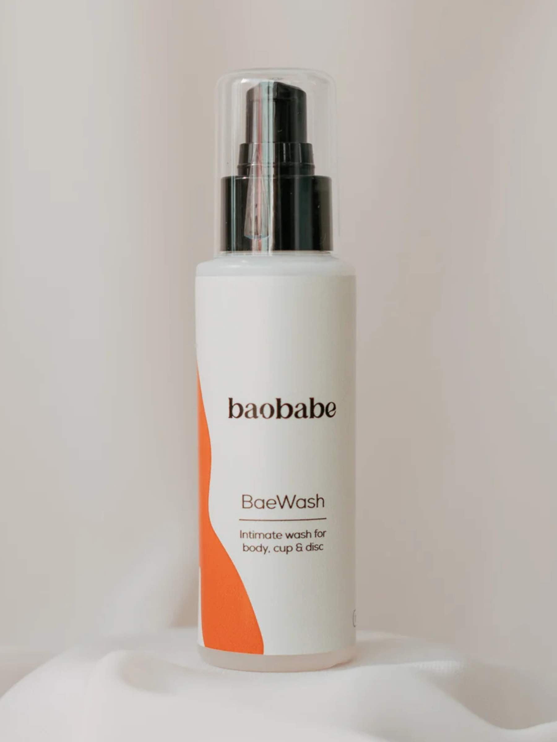 Baobabe BaeWash Intimate Wash For Body, Cup & Disc