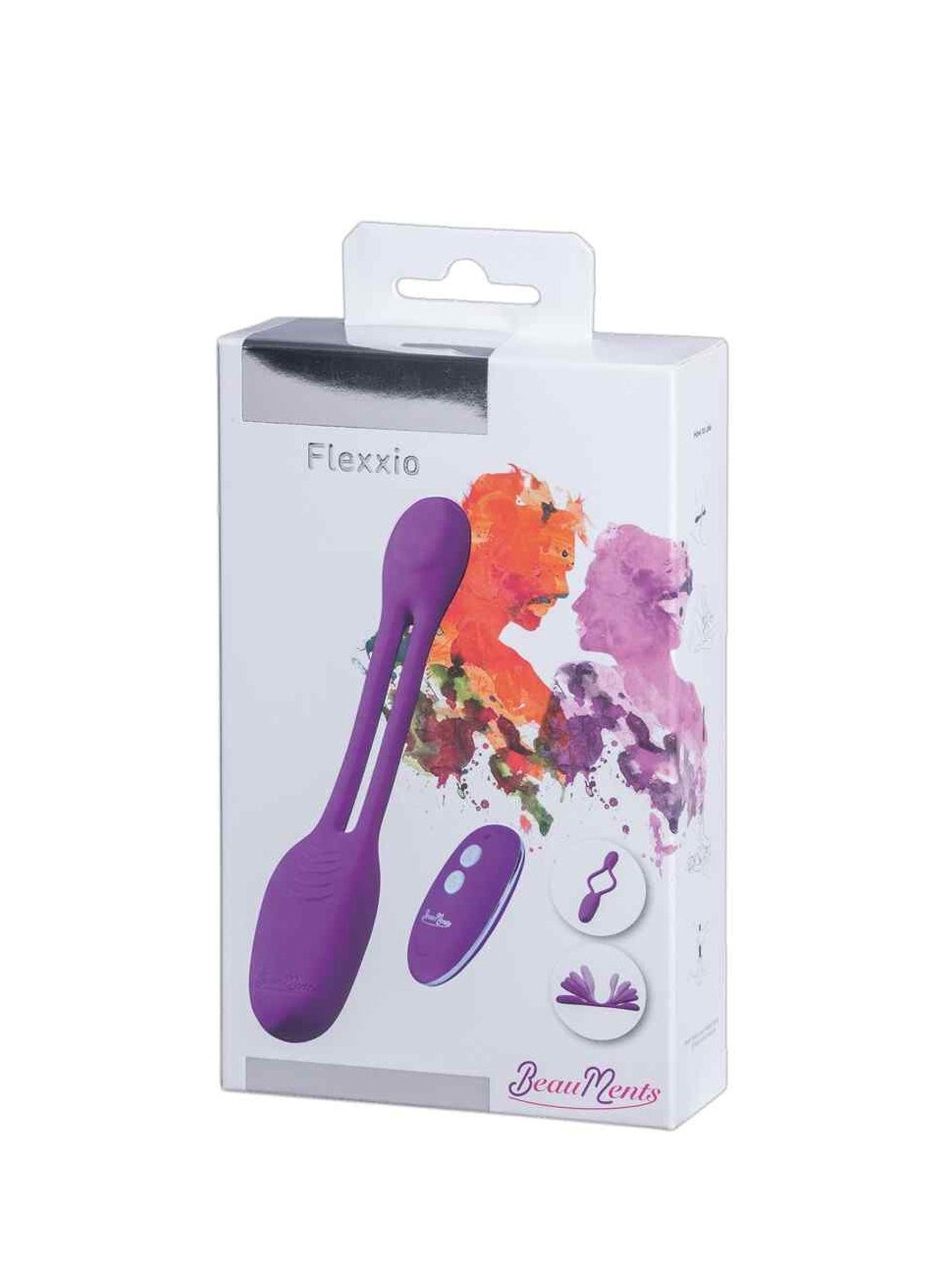 BeauMents Flexxio Couples' Vibrator - Purple