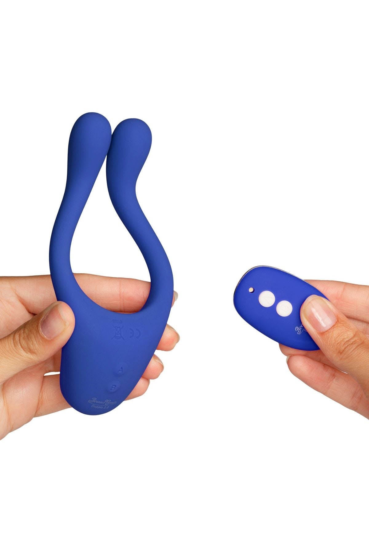 BeauMents Doppio 2 couples vibrator with wireless remote control
