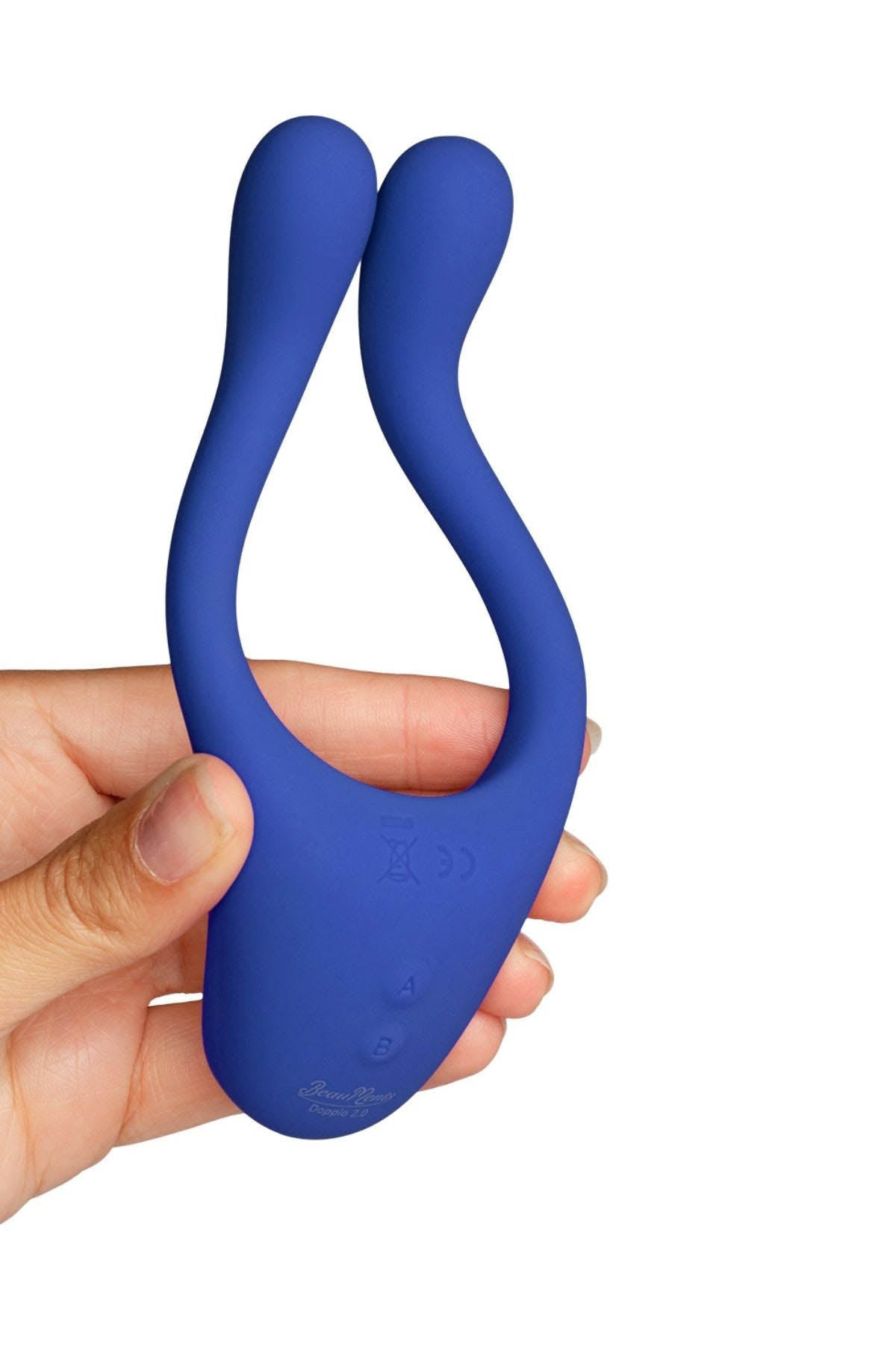 BeauMents Doppio dual couples vibrator for g spot and clitoral stimulation