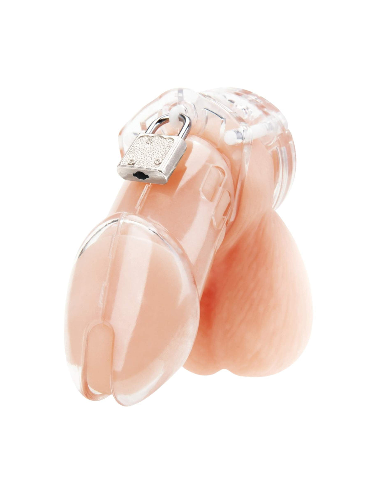Blue Line Acrylic See Thru Chastity Cage - Clear