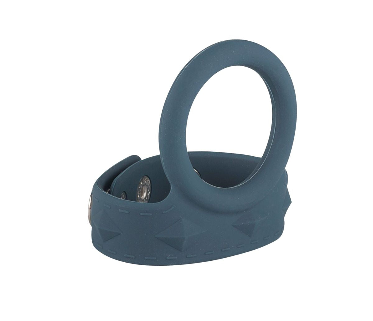 Boners - Cock-Ring & Adjustable Ball Strap - Large - Grey