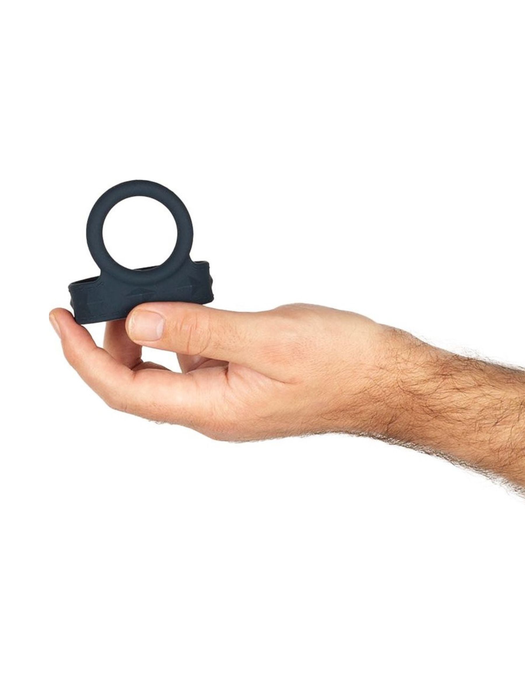 Boners - Cock-Ring & Adjustable Ball Strap - Small - Grey