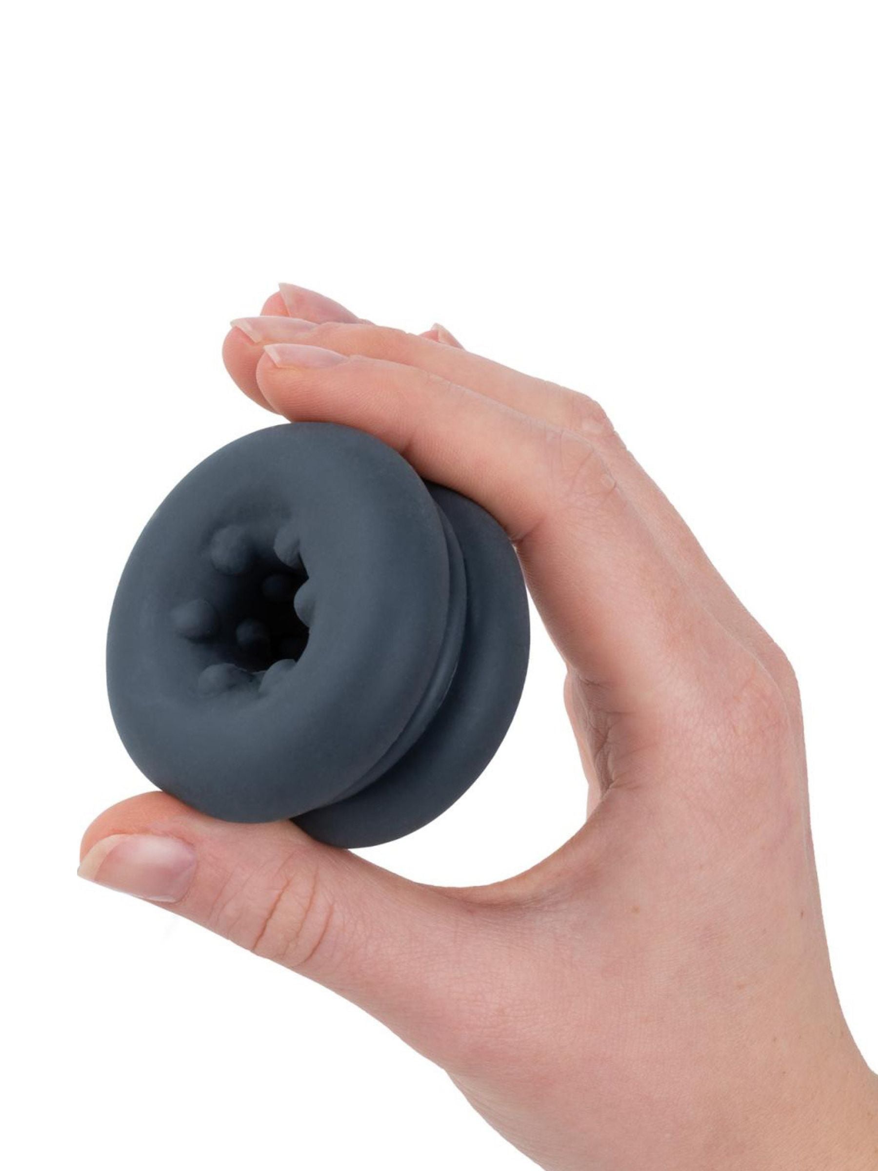 Boners Buffer Ring 3 Pack - Cock Ring and Ball Stretcher - Dark Blue