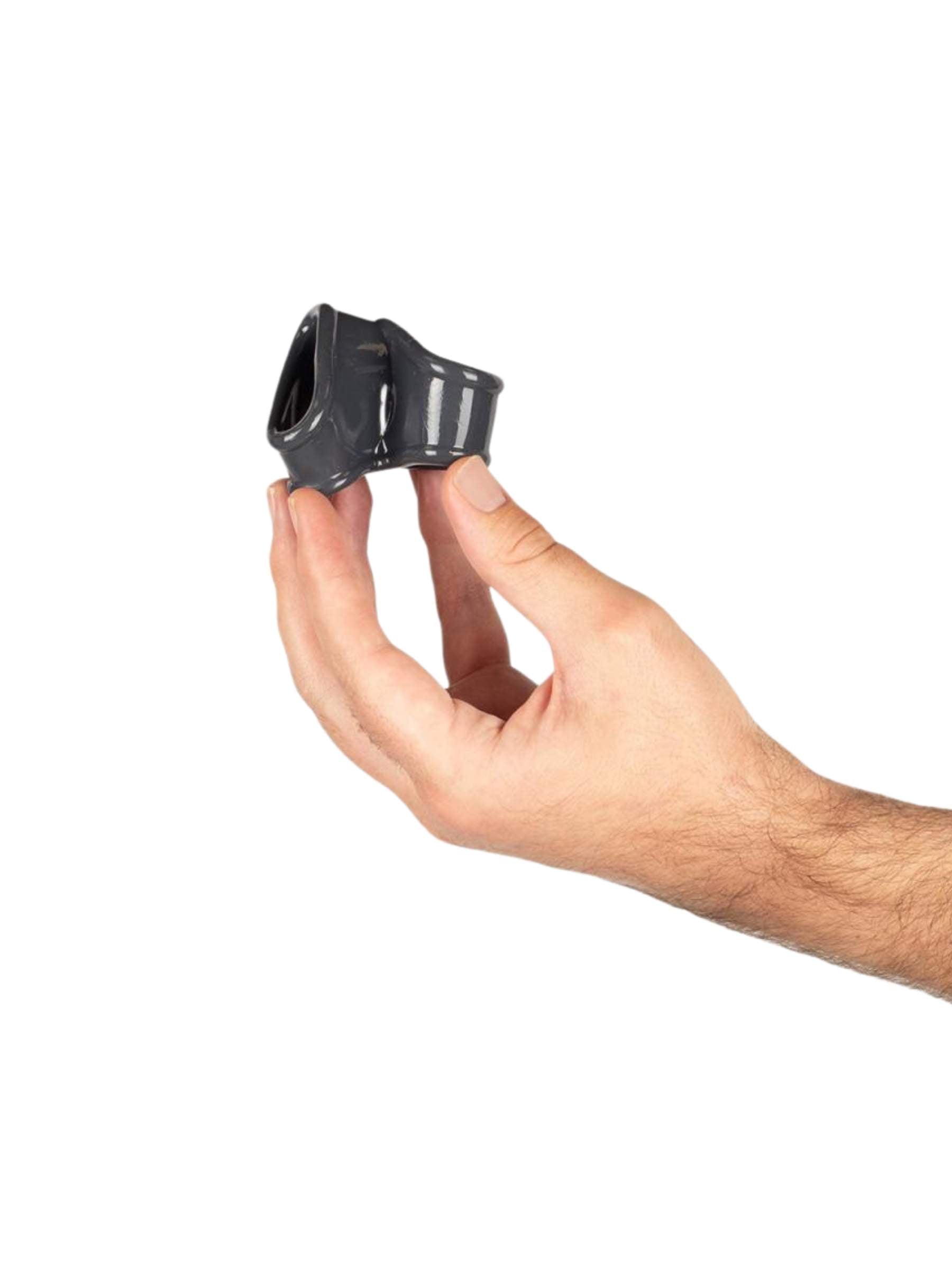 Boners Liquid Silicone 2 in 1 Cock Sling - Grey
