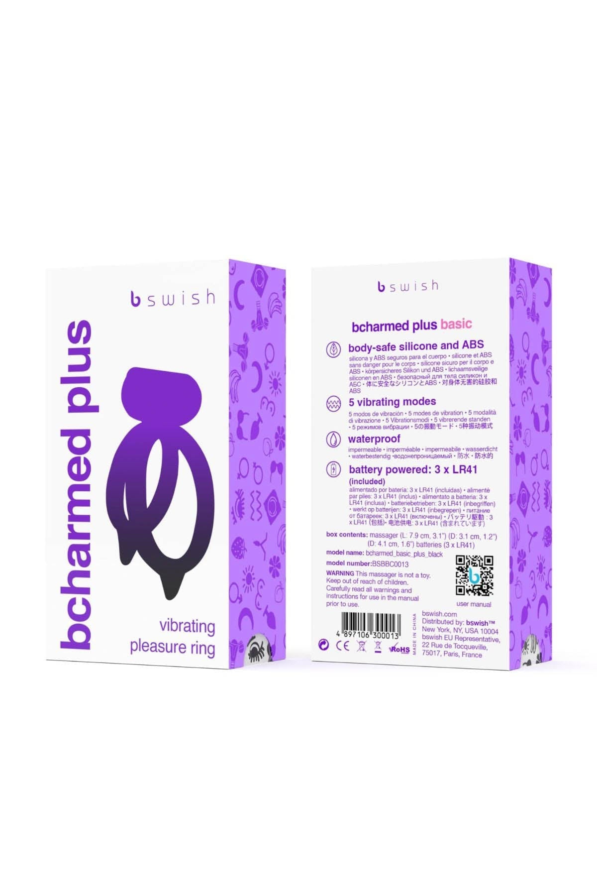 Bswish Bcharmed Basic Plus Vibrating Cock Ring
