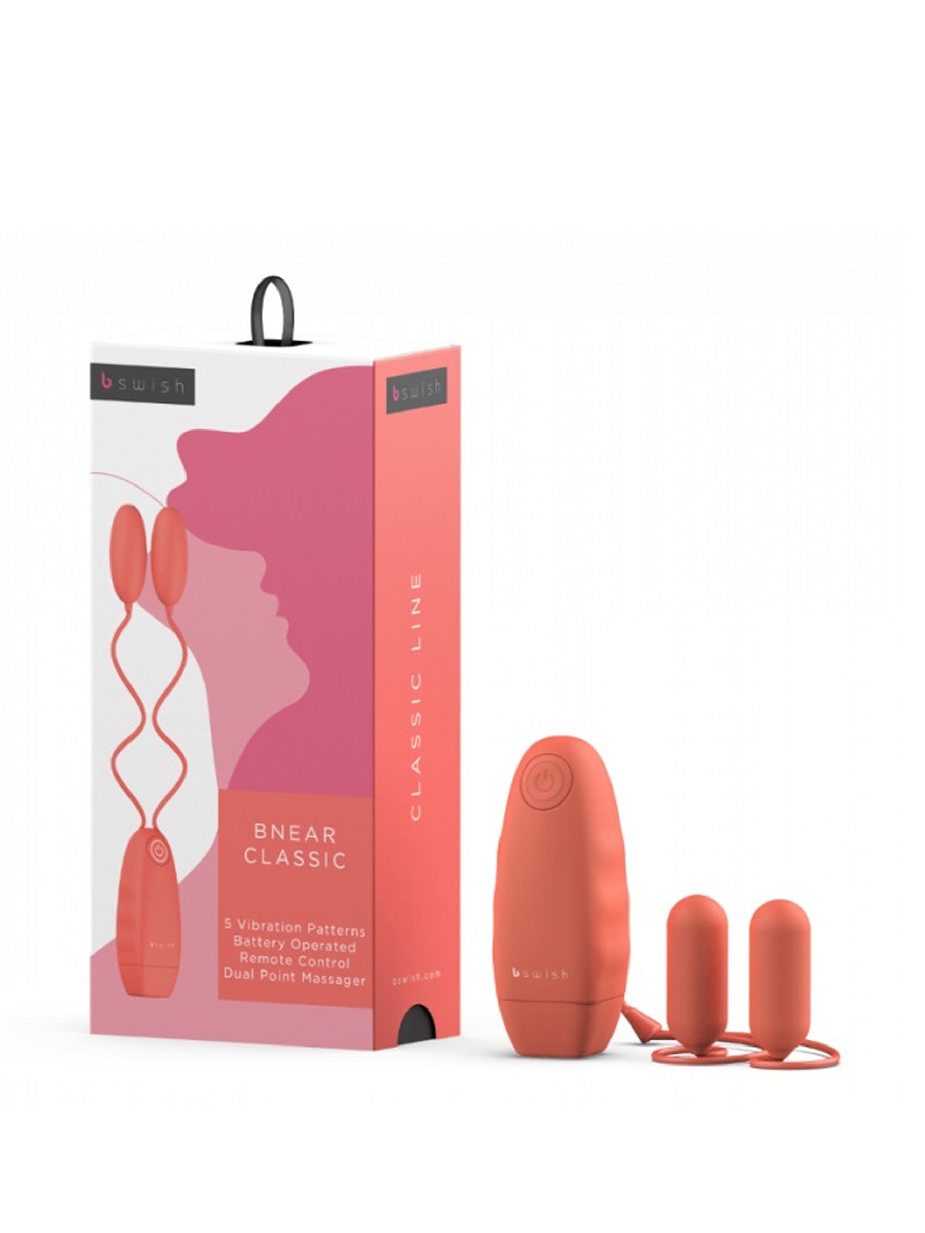Bswish Bnear Classic Coral Dual Bullet Vibrator 