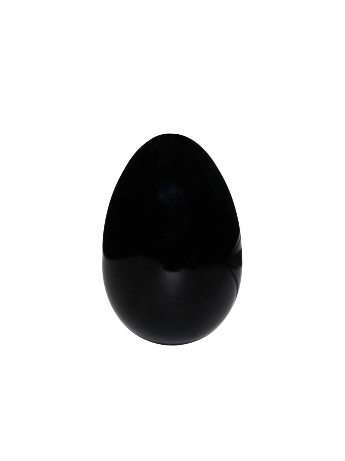 Chakrubs Heart Yoni Kegel Egg - Obsidian Black