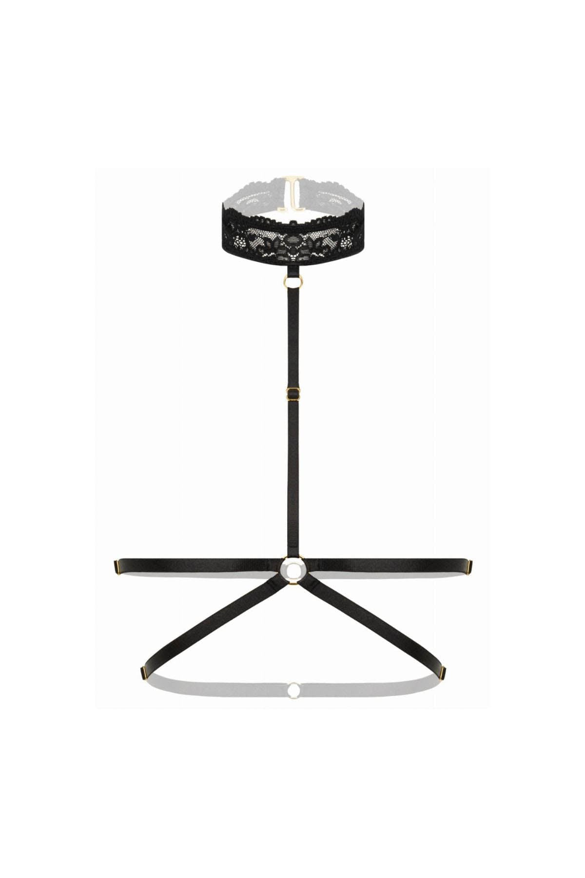 Cld Viola Strappy Lace Bralette Harness