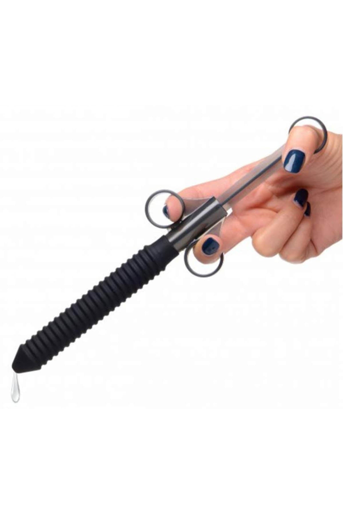 Cleanstream Ribbed Silicone Lubricant Applicator