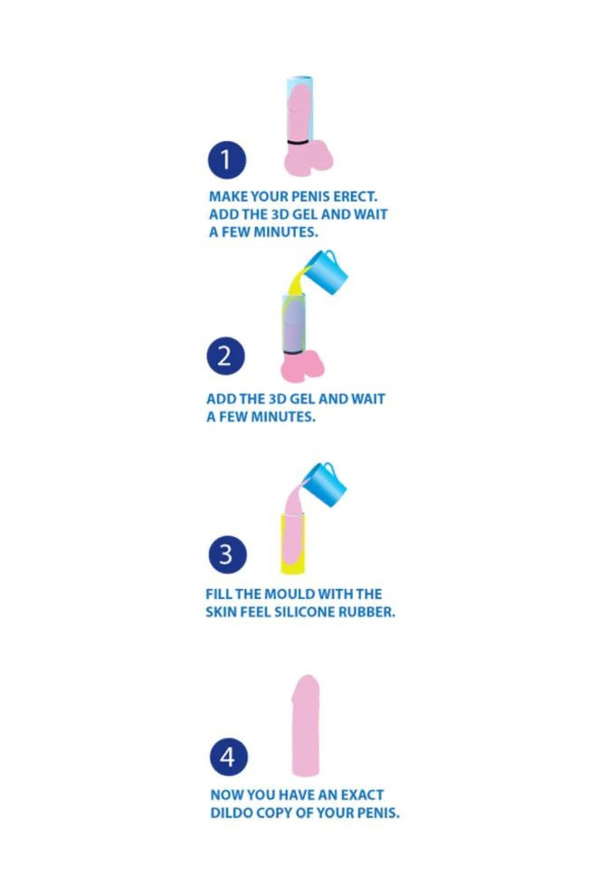 Cloneboy Tulip Hot Dildo Kit - Pink