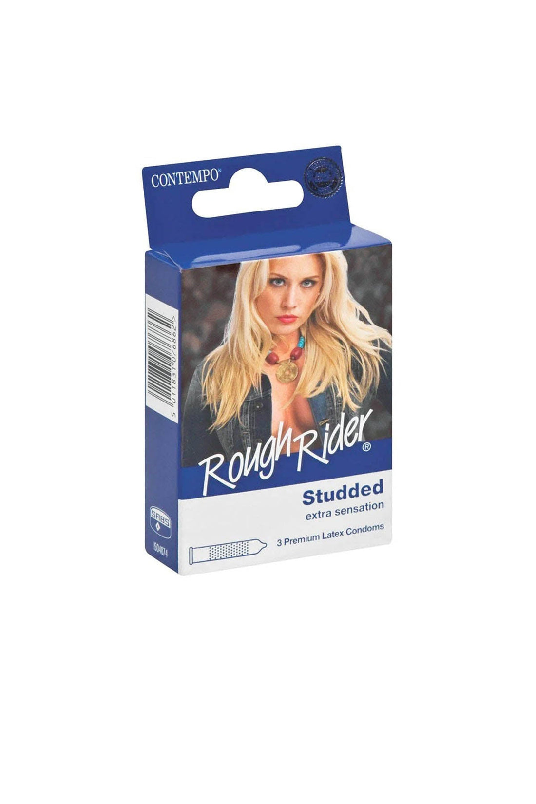Rough Rider Studded Condoms - 3 Pack by Contempo - Matilda's