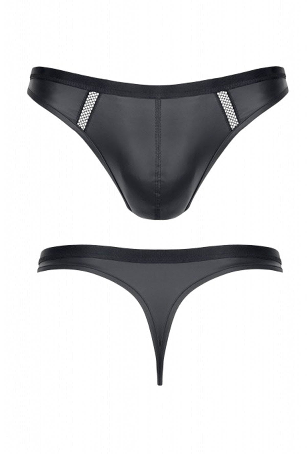 Crd Fetish Regnes Men'S Thong - Black