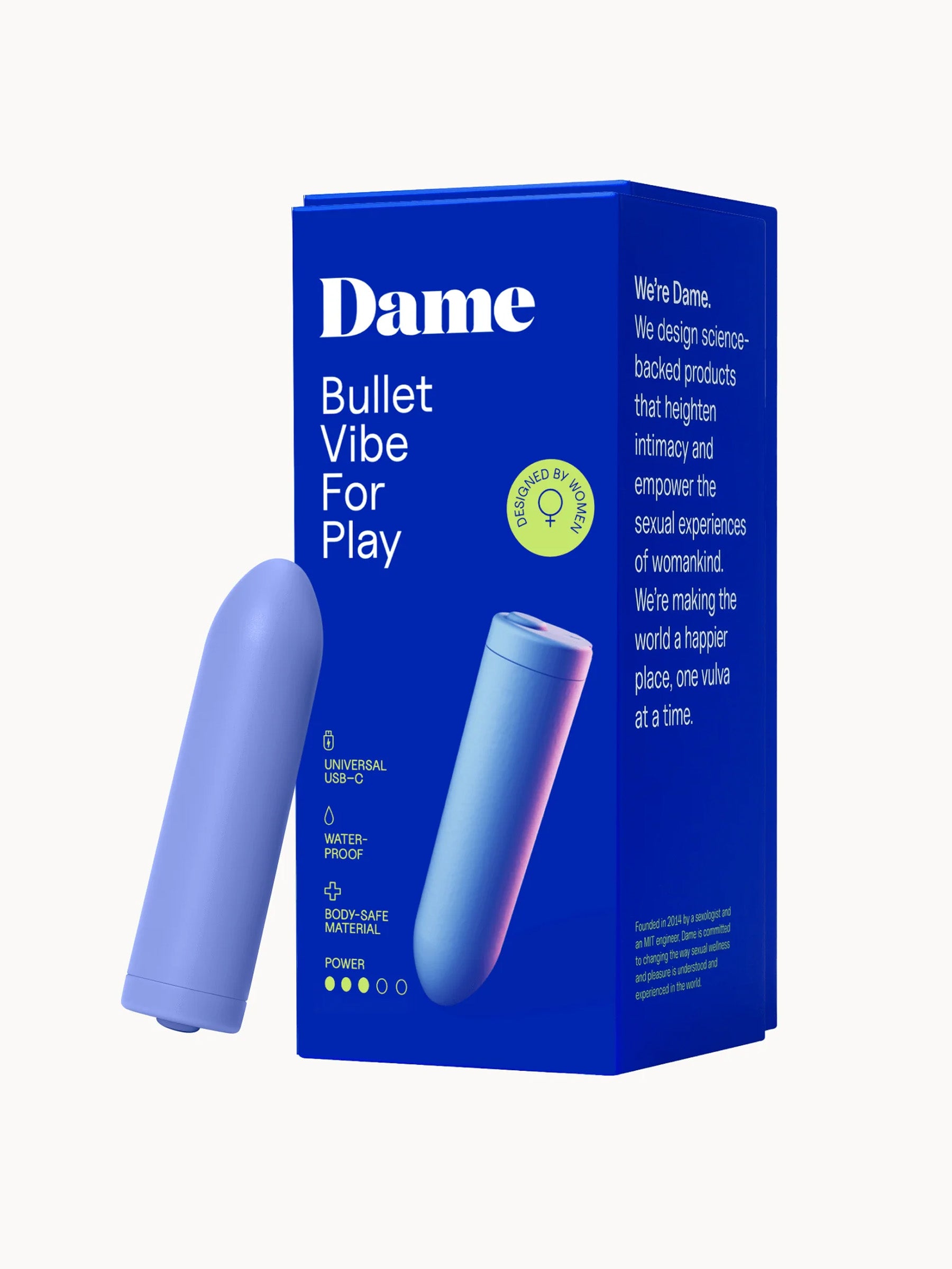 Dame Zee Mini Vibrating Bullet