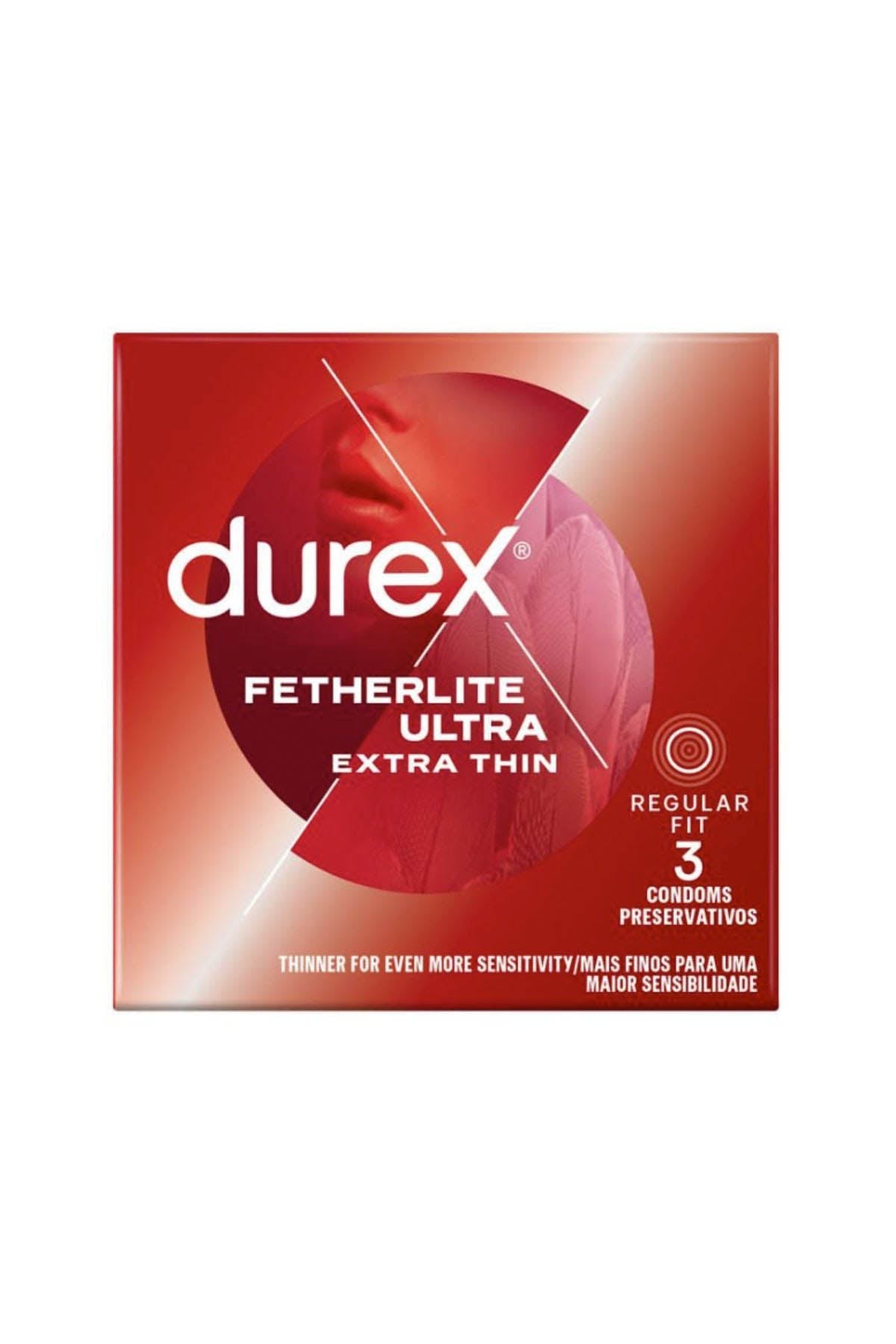 Durex Fetherlite Ultra Condoms - 3 Pack