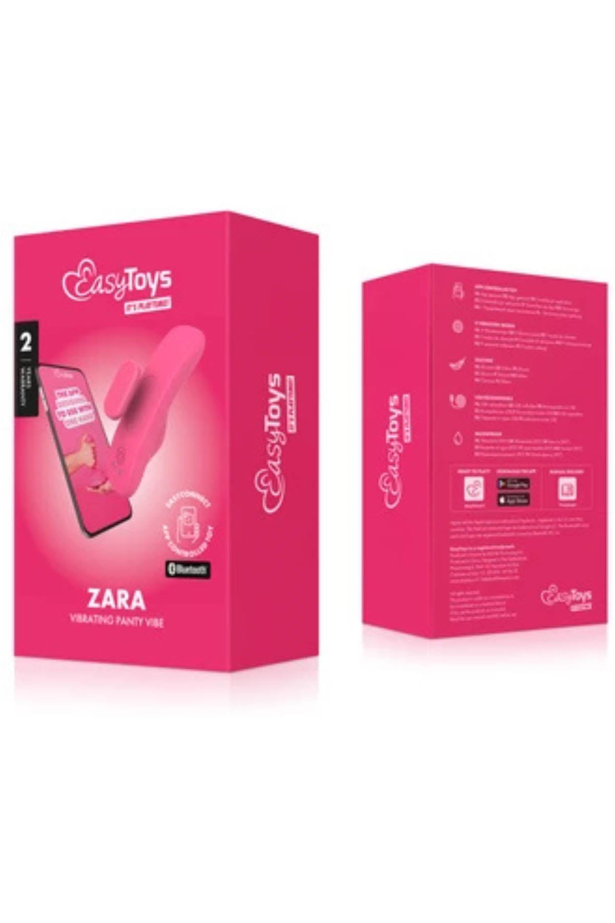 Easytoys Easyconnect Zara - App-Controlled Panty Vibrator