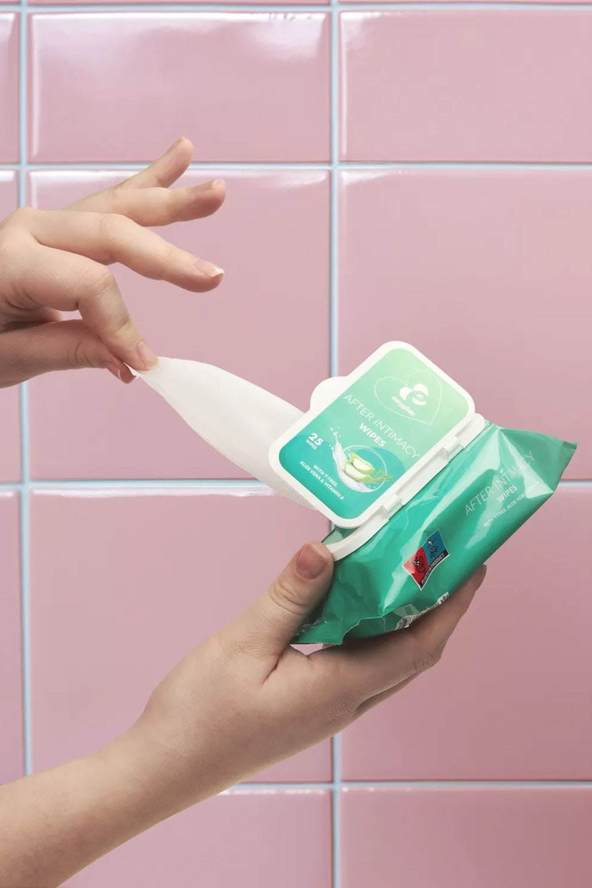 Easytoys Easyglide After Intimacy Wipes - 25 Pack